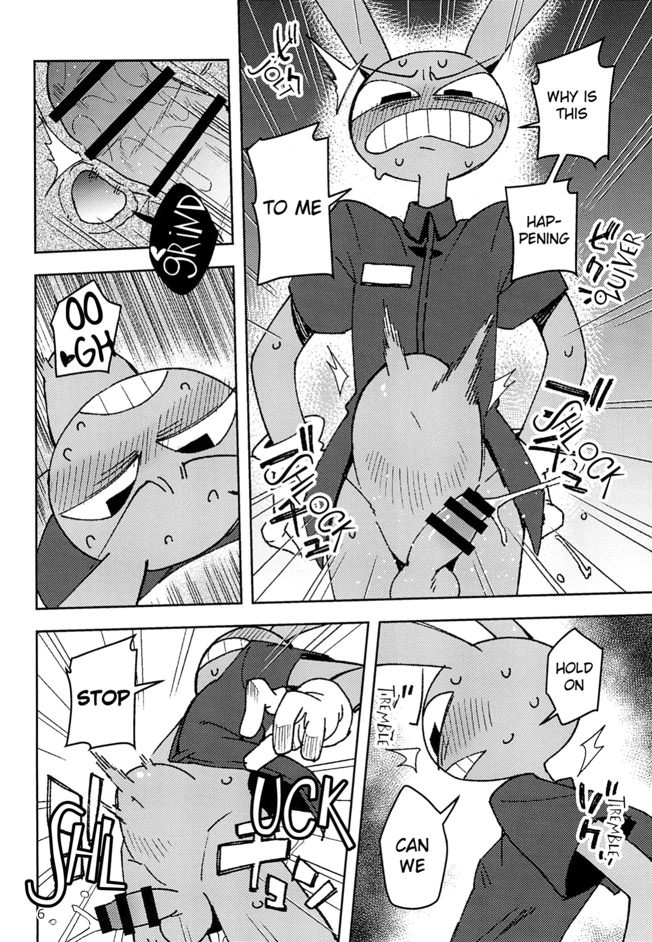 (Kemoket 15) [Harugoya (Harusuke)] Minimum Wage Wroker, Jax (The Amazing Digital Circus)