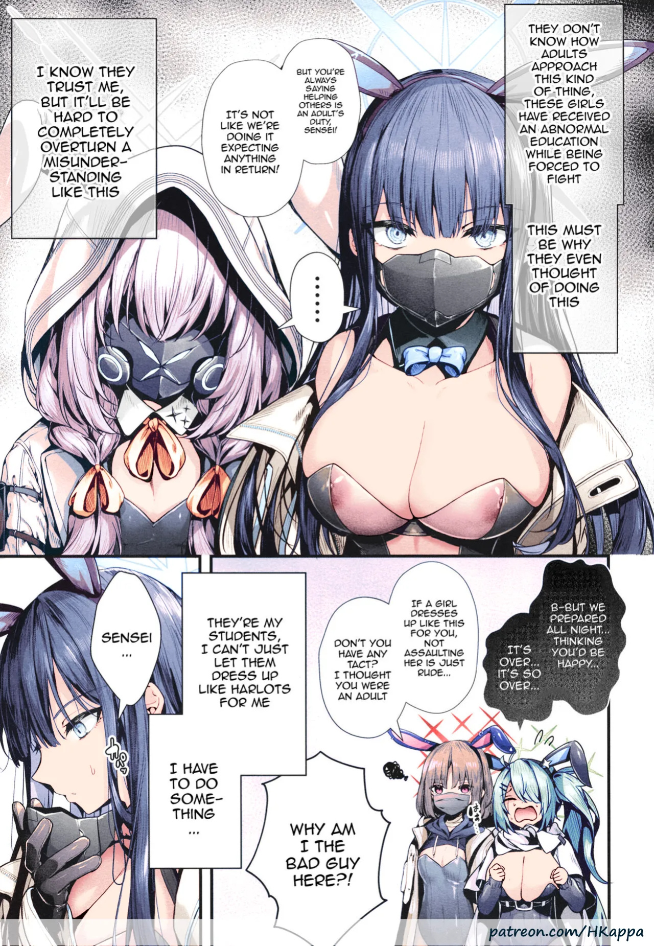 (C102) [Edamametei (Uko)] Bunny+ (Blue Archive) [Colorized] [HKappa]