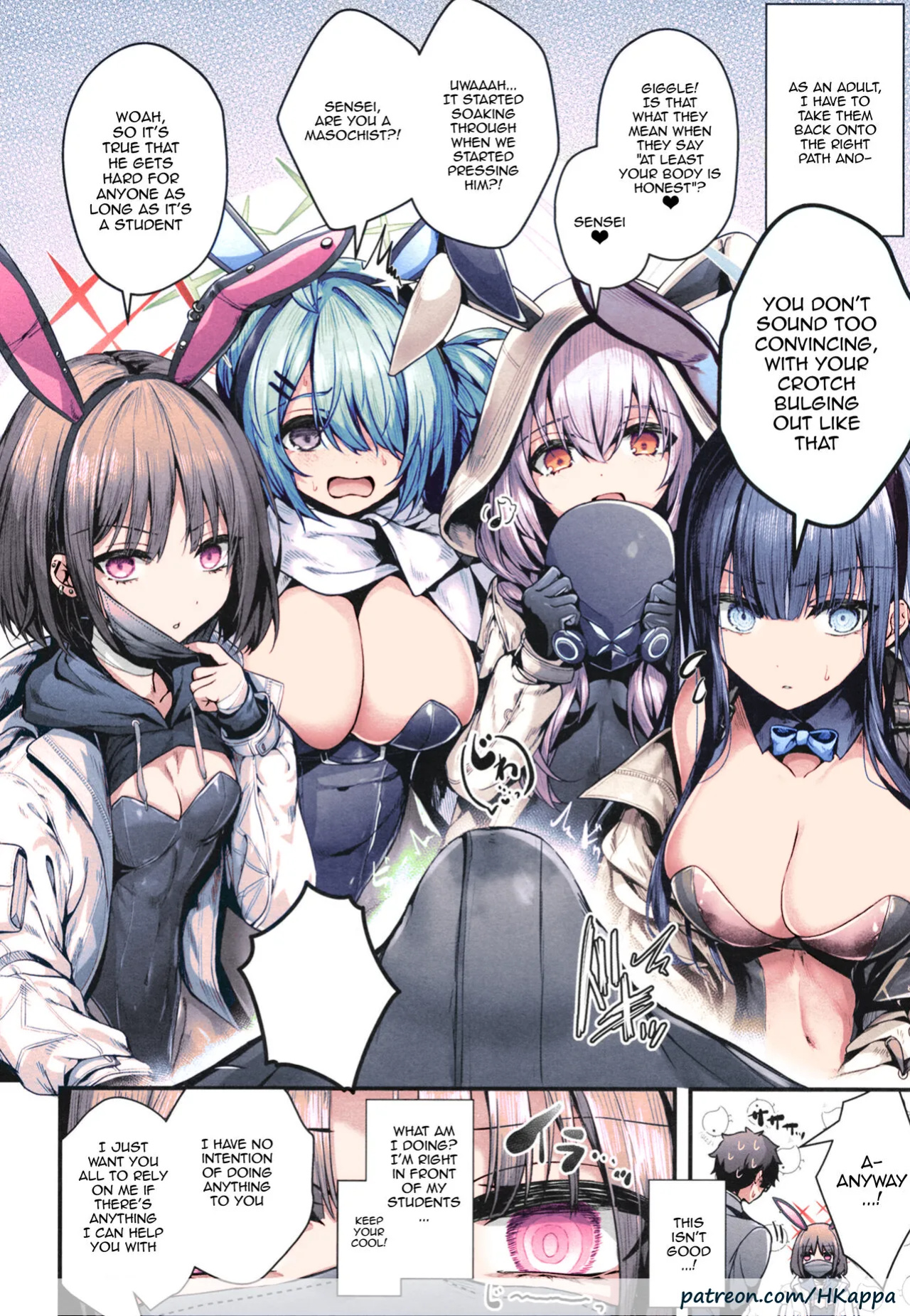 (C102) [Edamametei (Uko)] Bunny+ (Blue Archive) [Colorized] [HKappa]
