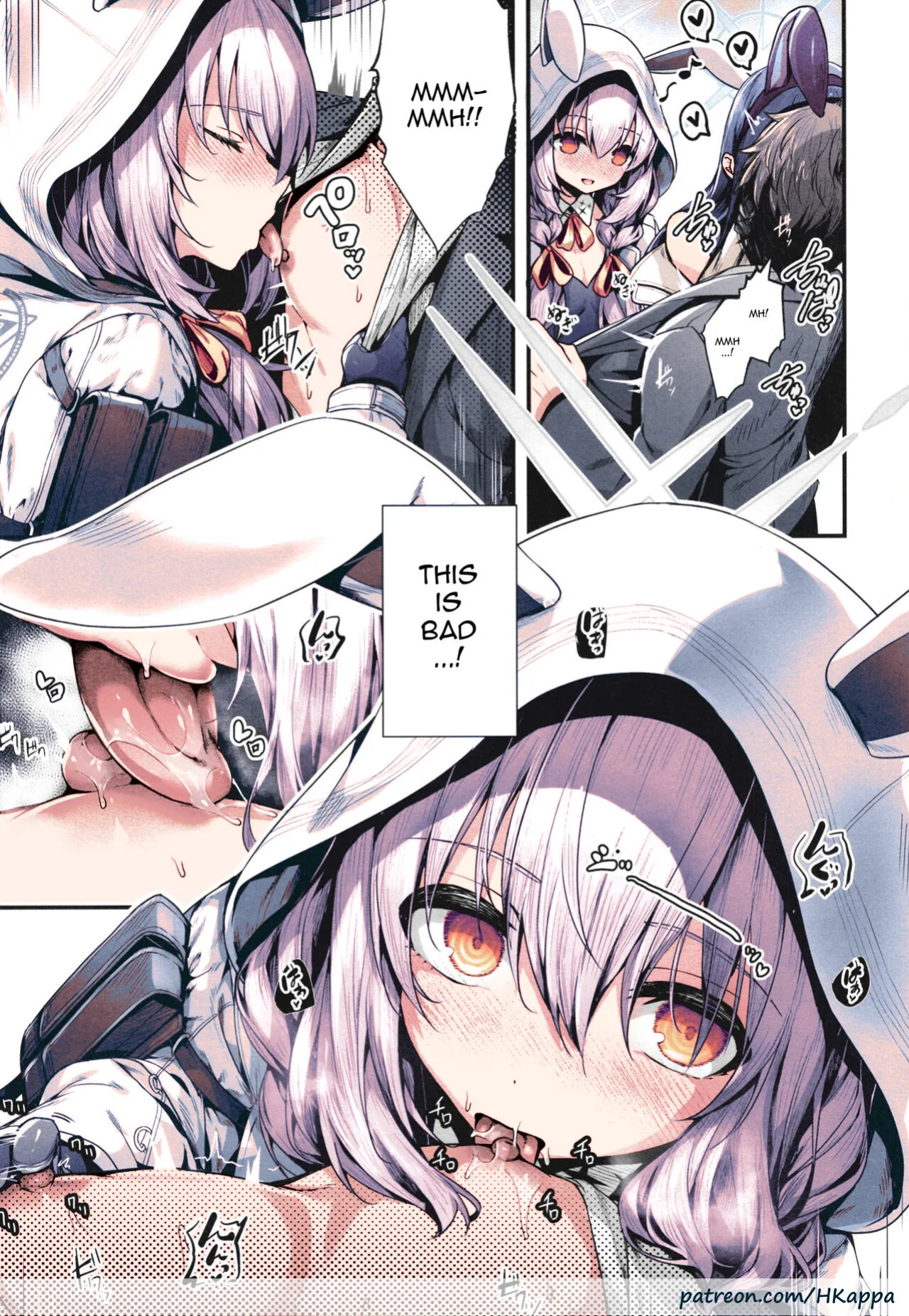 (C102) [Edamametei (Uko)] Bunny+ (Blue Archive) [Colorized] [HKappa]