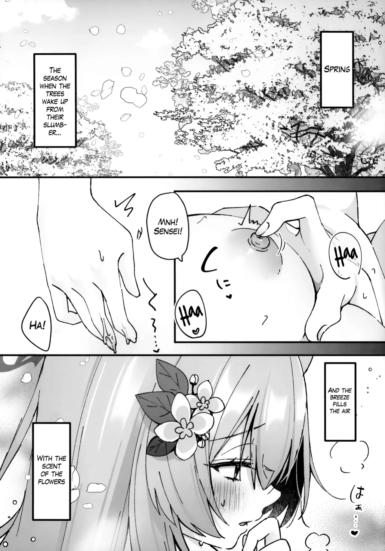 (Sensei no Archive 13) [Dekoponzu (Sasakichi)] Hodokeru Kisetsu - A Season of Release (Blue Archive) [The Blavatsky Project]