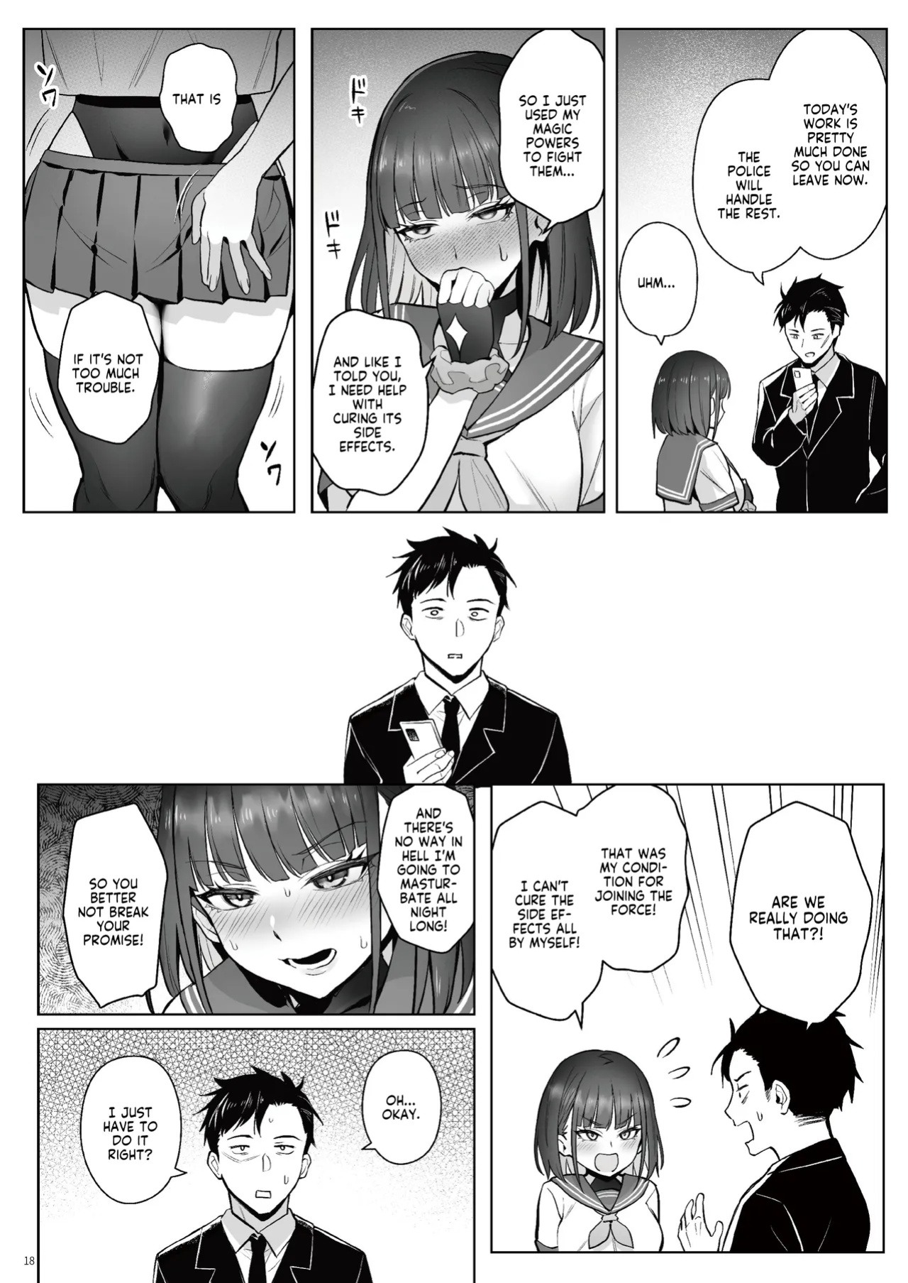 [COMEX (Zhen Lu)] Moto Mahou Shoujo no Shigoto Hanashi Ao Zenjitsutan | Former Magical Girl Blue's Work: The Prequel [flowerswamp]