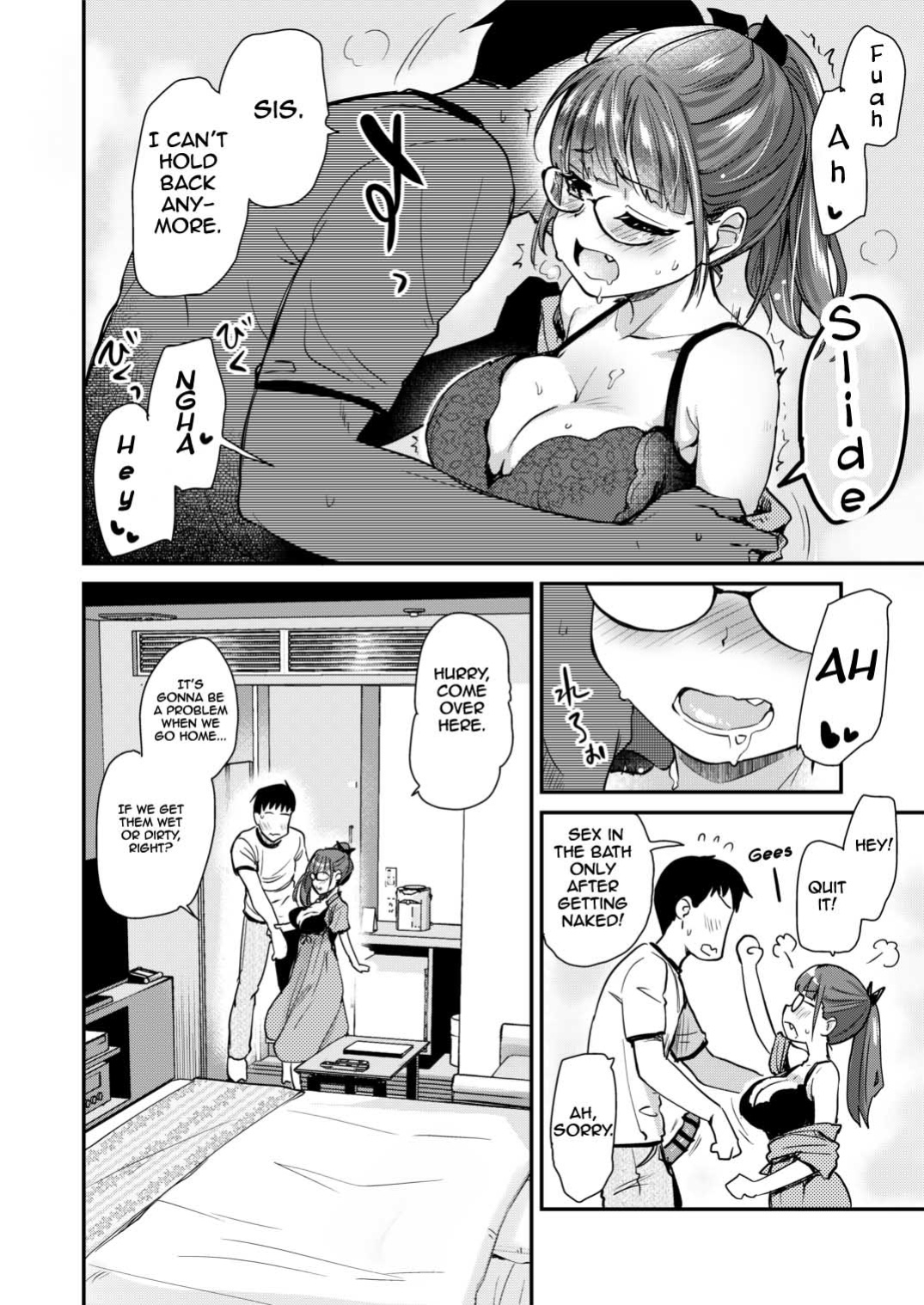 [Shin Hijiridou Honpo (Hijiri Tsukasa)] Itsumo no Otouto no Seiyoku Shori o, Kyou wa LoveHo de Shitai Ane. | The big sister who always takes cares of his little brother's sexual needs wants to do it in a love hotel today. [Im Simon! 93.7]