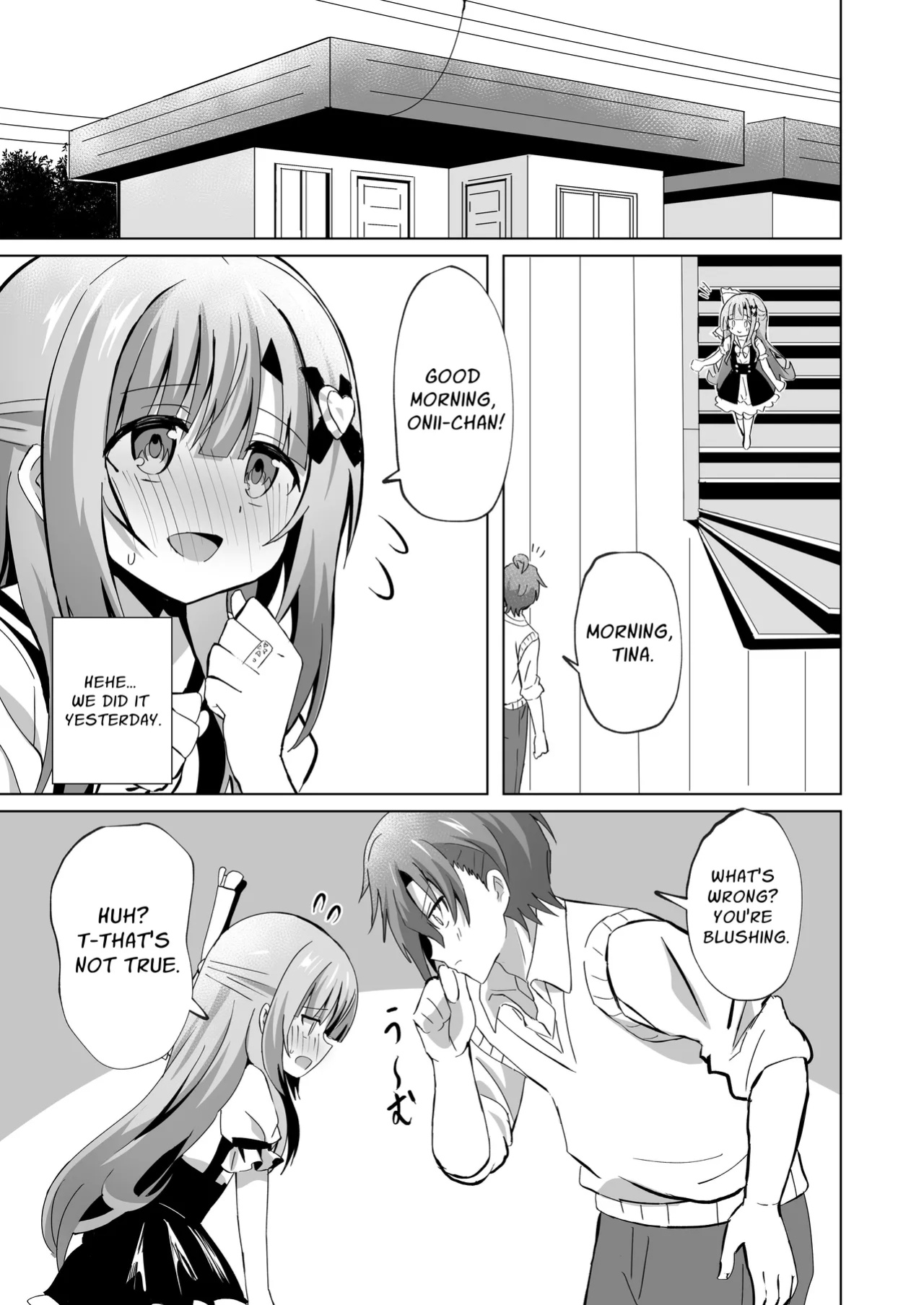 [Sakura Suishou (Yozakura Souki)] Onii-chan no Koto ga Daisuki na Imouto ga Shiawase ni Naru Ohanashi | Sister Who Loves Her Brother Obtains Happiness [nasmas]