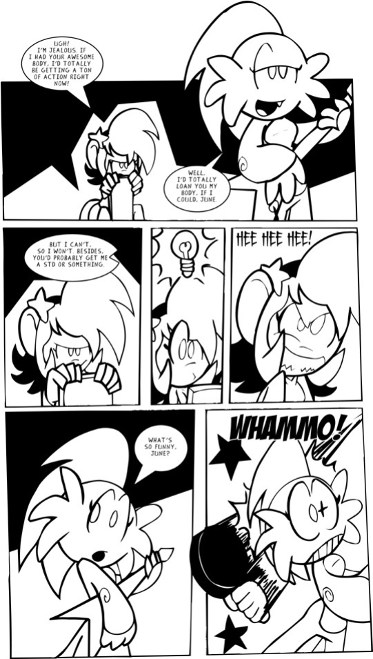 [Pembroke W. Korgi] Femmegasm Side Comic
