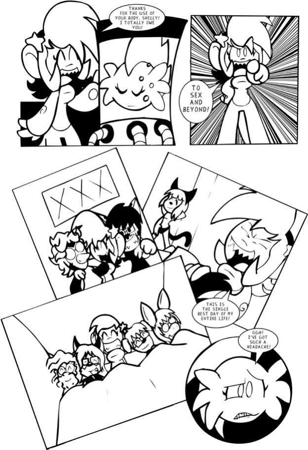 [Pembroke W. Korgi] Femmegasm Side Comic