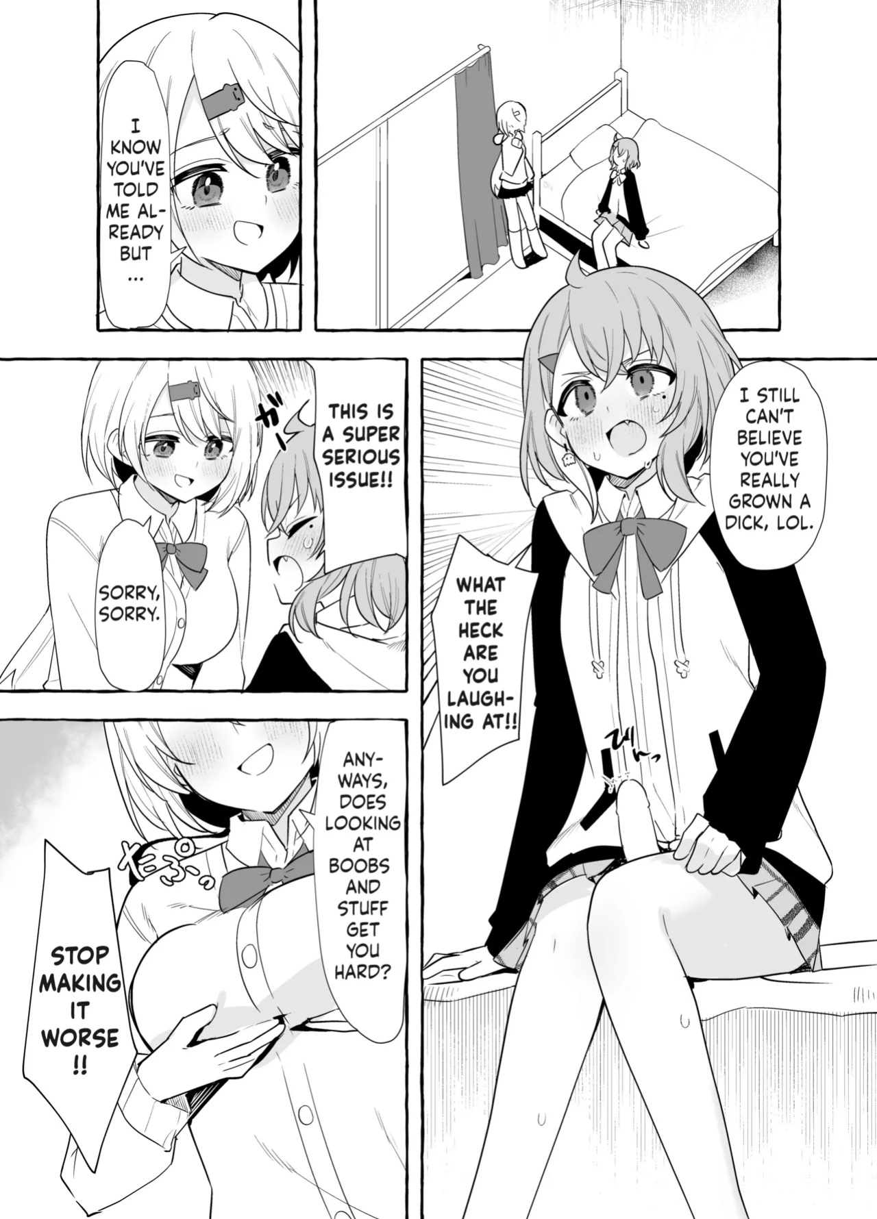 Futanari Sasaki and Shiina[ushirotranslations]