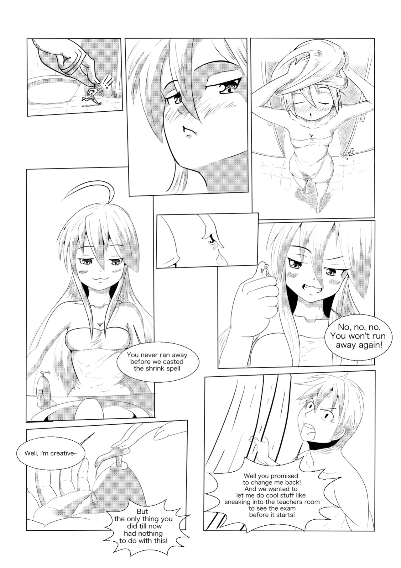 Konata AV Manga 2 (Lucky Star) Colorized