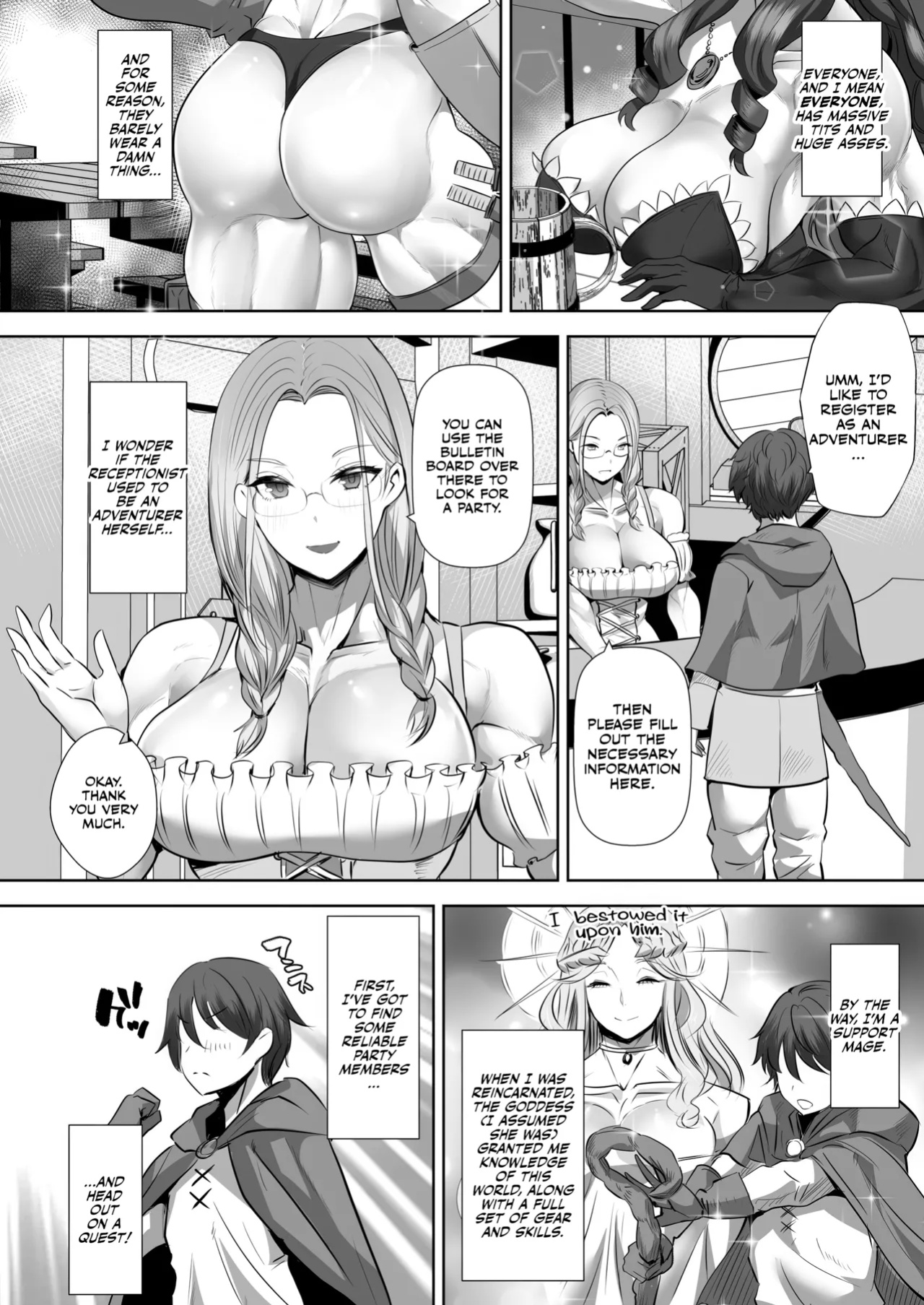 [Boston Tea Party (TeaIndian)] Teisou Gyakuten Deka Isekai Tensei ~Yarimoku Onna Boukensha PT ni Tsukamatte Shimaimashita~ [CulturedCommissions]