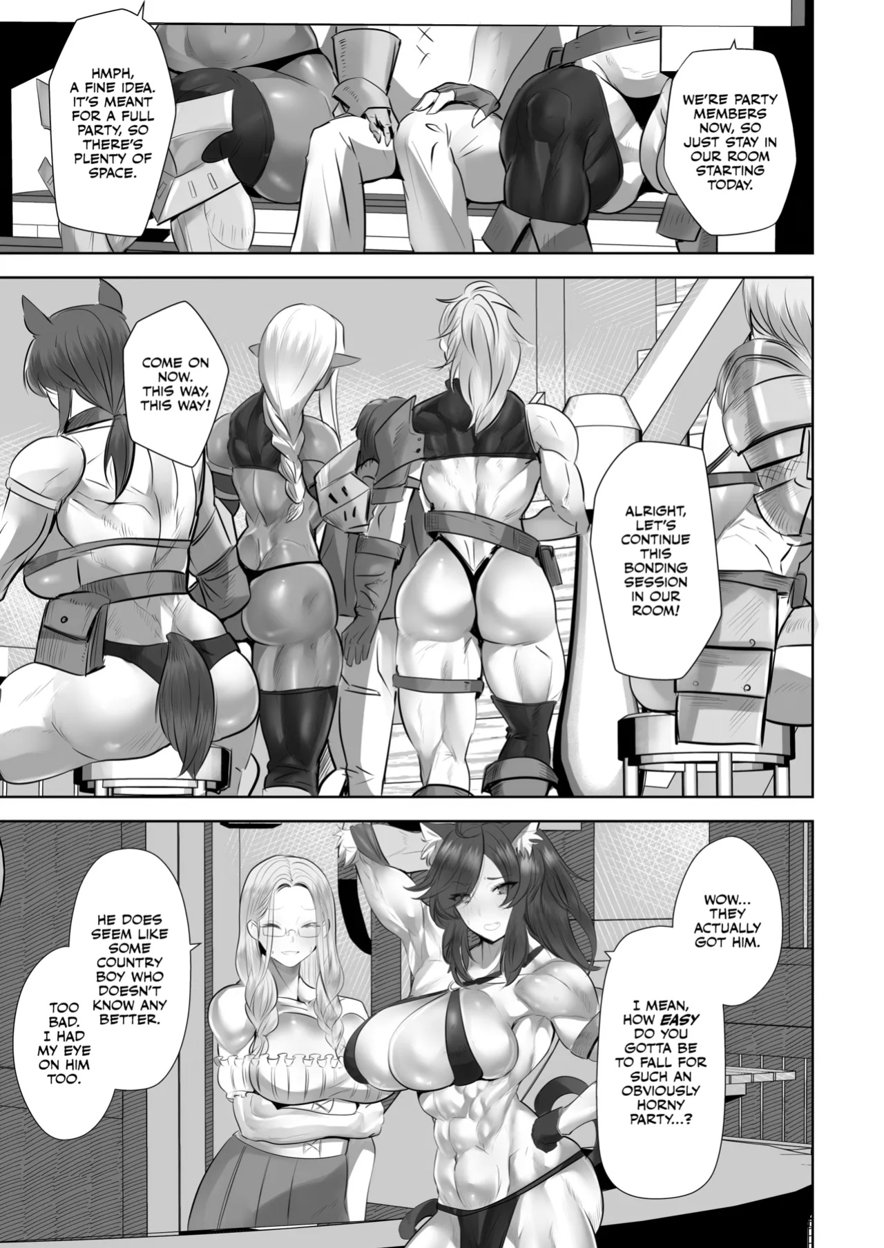[Boston Tea Party (TeaIndian)] Teisou Gyakuten Deka Isekai Tensei ~Yarimoku Onna Boukensha PT ni Tsukamatte Shimaimashita~ [CulturedCommissions]