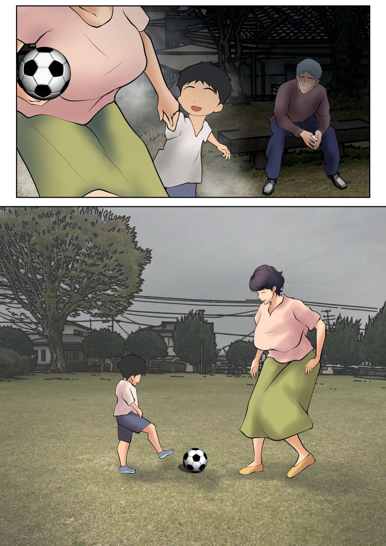 [Pentacle (Shimipan)] Shikatanaku Kaa-chan to Sex Shimasu 2 - I Have No Choice But to Have Sex with My Mother 2 [DarklordMTLs]