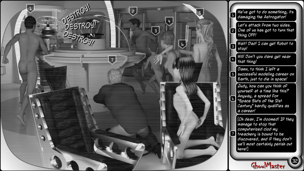 [GhoulMaster] Lust in Space (1-4 complete)
