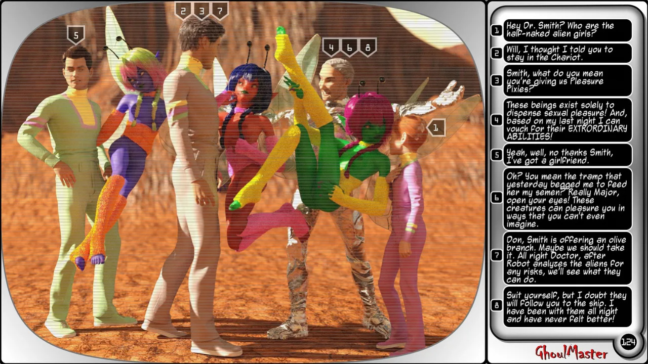 [GhoulMaster] Lust in Space (1-4 complete)