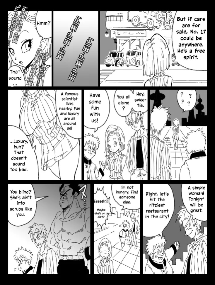 [Miracle Ponchi Matsuri (Basara)] DRAGON ROAD 8 (Dragon Ball Z) [EHCOVE]