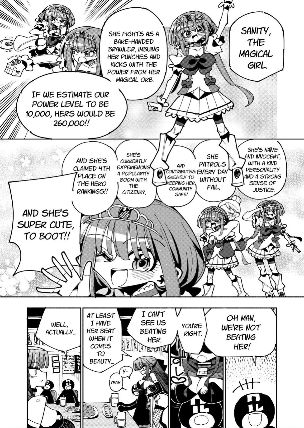 [7 Colored LED (Nekonso)] Futanari Mahou Shoujo VS Aku no Onna Kanbu no Yuuwaku | Futanari Magical Girl vs Seduction of an Evil Female Executive [Selcouth]