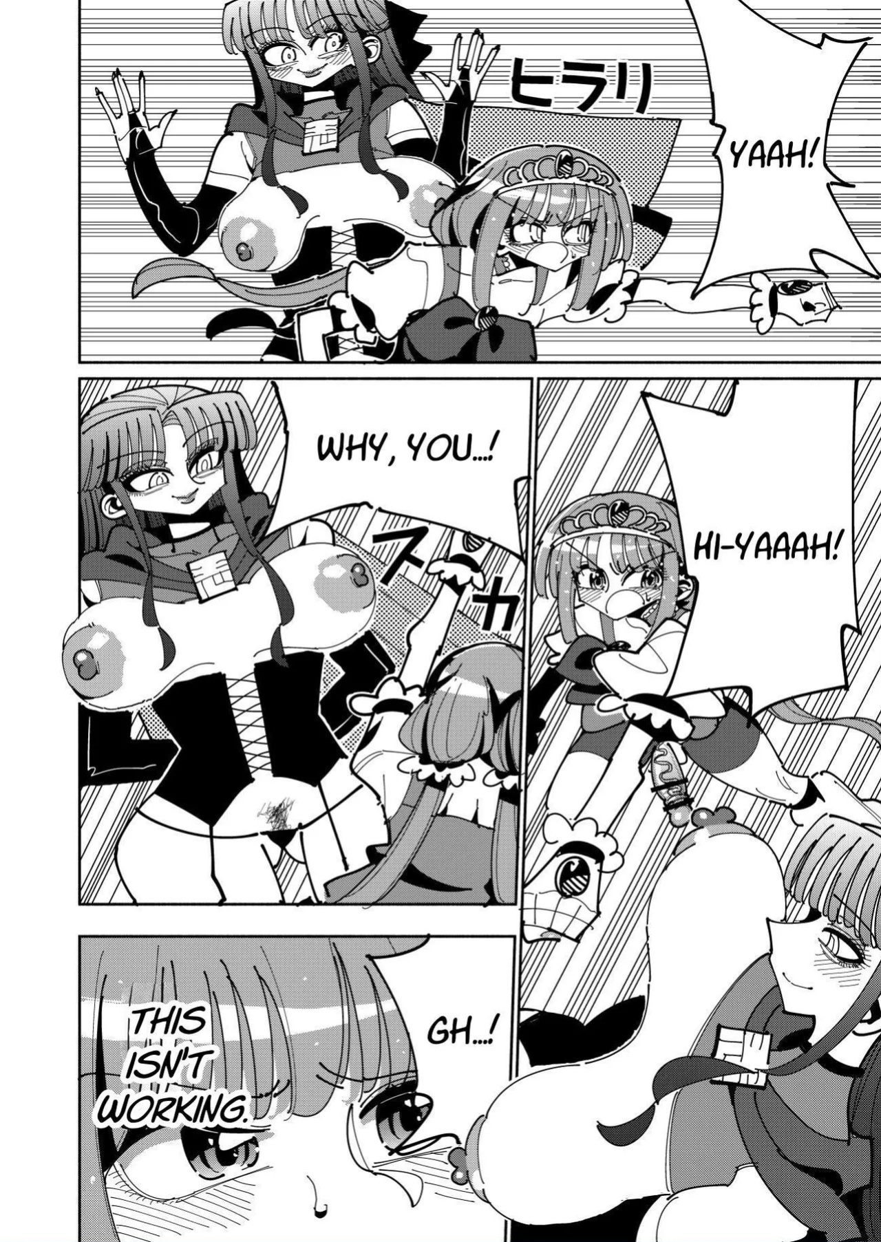 [7 Colored LED (Nekonso)] Futanari Mahou Shoujo VS Aku no Onna Kanbu no Yuuwaku | Futanari Magical Girl vs Seduction of an Evil Female Executive [Selcouth]