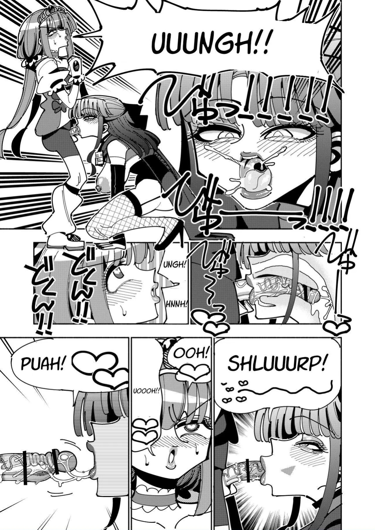 [7 Colored LED (Nekonso)] Futanari Mahou Shoujo VS Aku no Onna Kanbu no Yuuwaku | Futanari Magical Girl vs Seduction of an Evil Female Executive [Selcouth]
