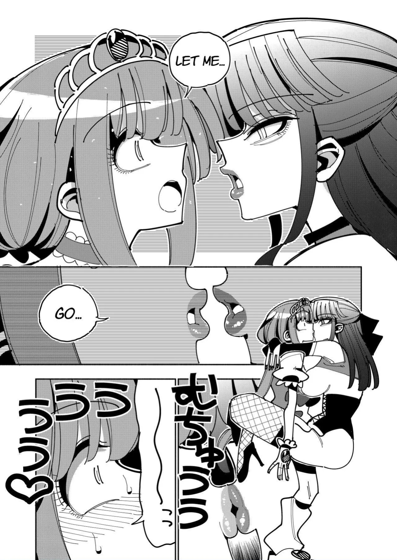 [7 Colored LED (Nekonso)] Futanari Mahou Shoujo VS Aku no Onna Kanbu no Yuuwaku | Futanari Magical Girl vs Seduction of an Evil Female Executive [Selcouth]