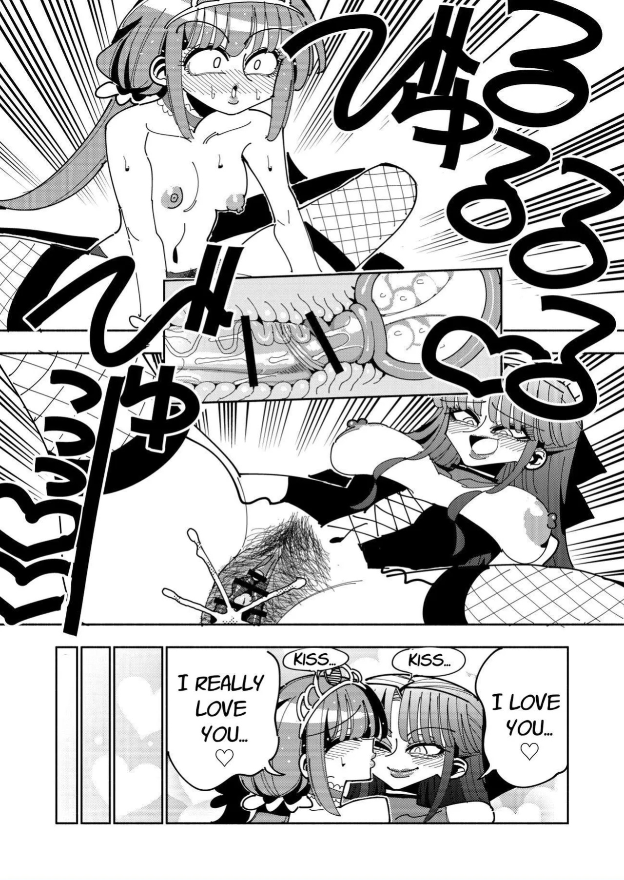 [7 Colored LED (Nekonso)] Futanari Mahou Shoujo VS Aku no Onna Kanbu no Yuuwaku | Futanari Magical Girl vs Seduction of an Evil Female Executive [Selcouth]