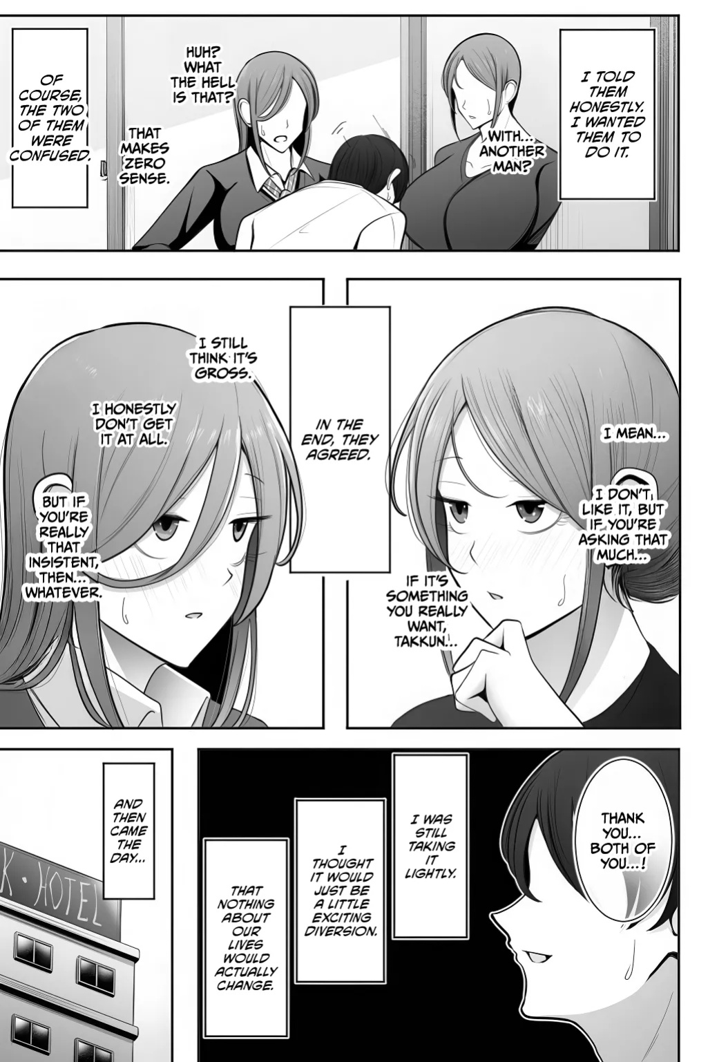 [Bekkou Kansoku] Oyako Netorase Oba to Kanojo o Daite Kudasai [CulturedCommissions]