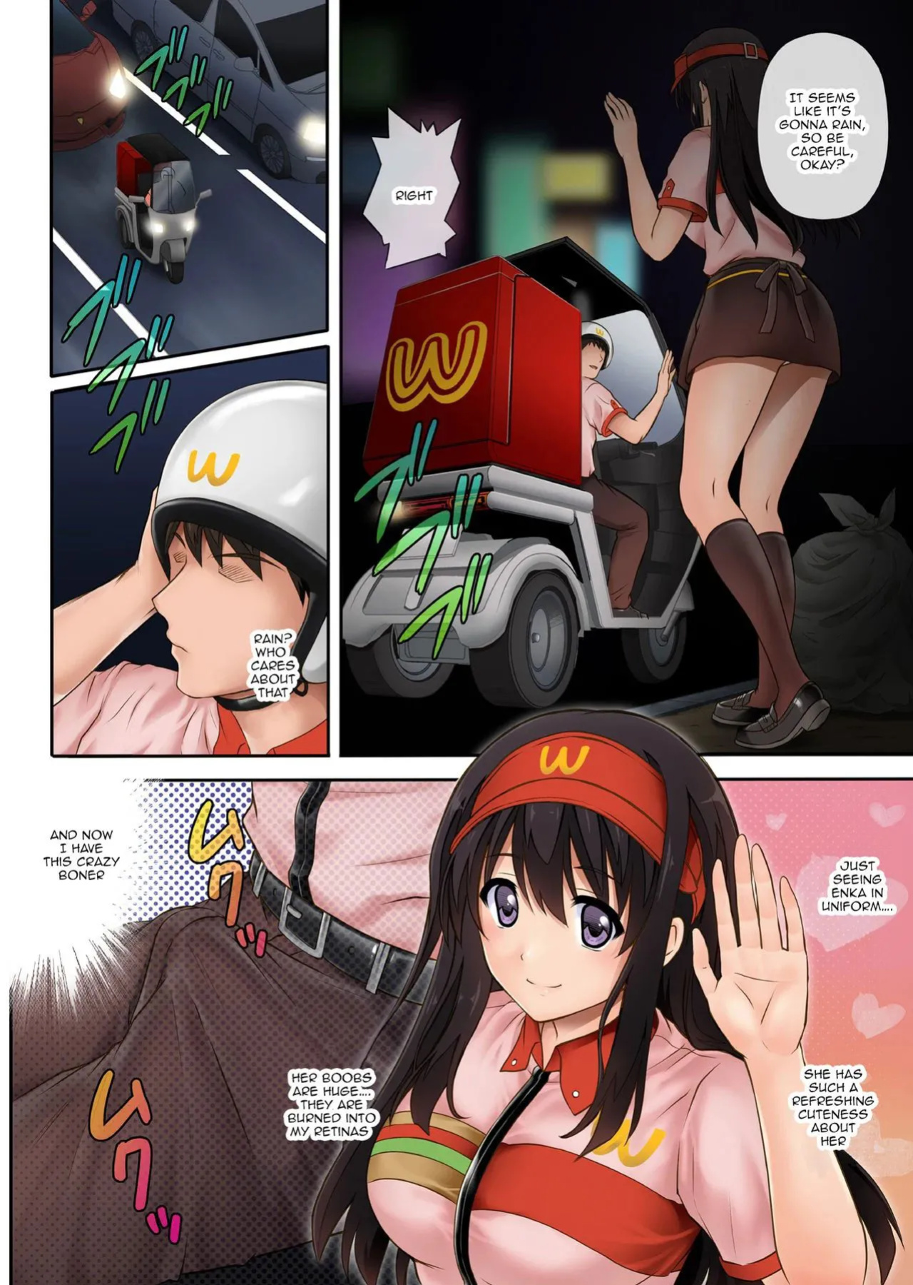 [Cyclone (Izumi, Reizei)] Kare to Watashi to Tenchou no Shinya Kinmu 1
