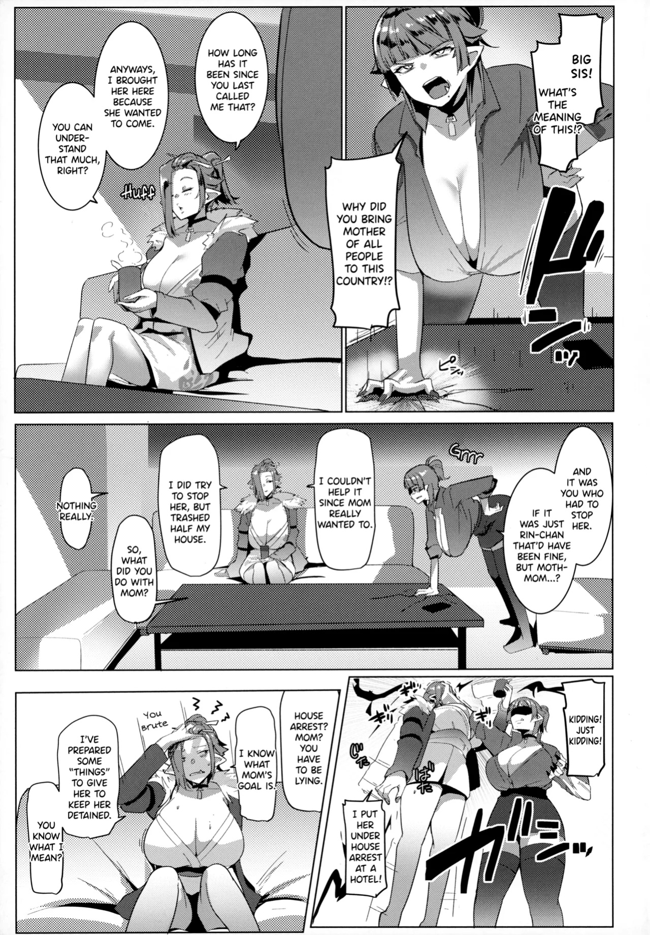 (C105) [Hitsuji Kikaku (Muneshiro)] Hahaue mo Mesu Orc 3 [SDTLs]