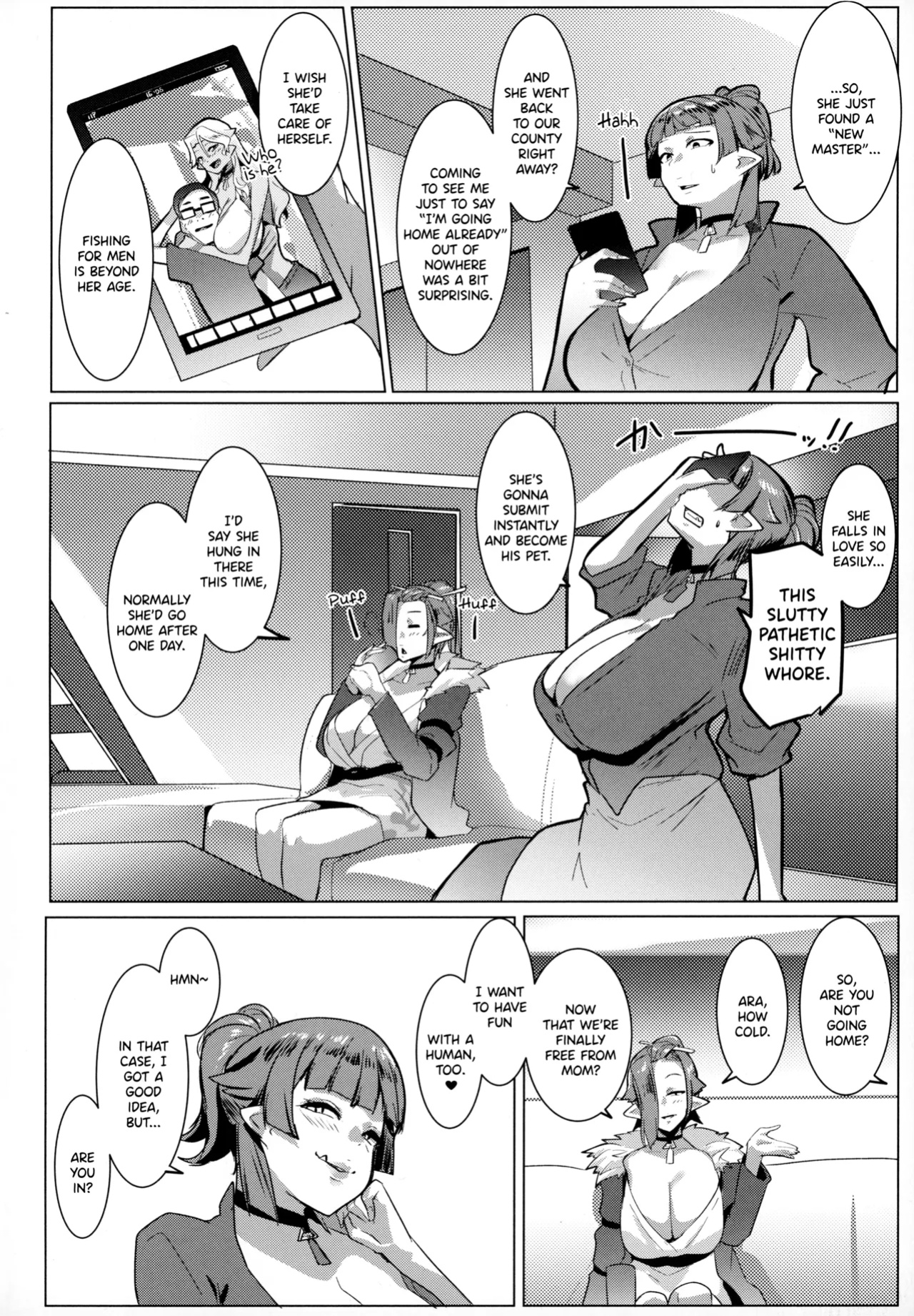 (C105) [Hitsuji Kikaku (Muneshiro)] Hahaue mo Mesu Orc 3 [SDTLs]