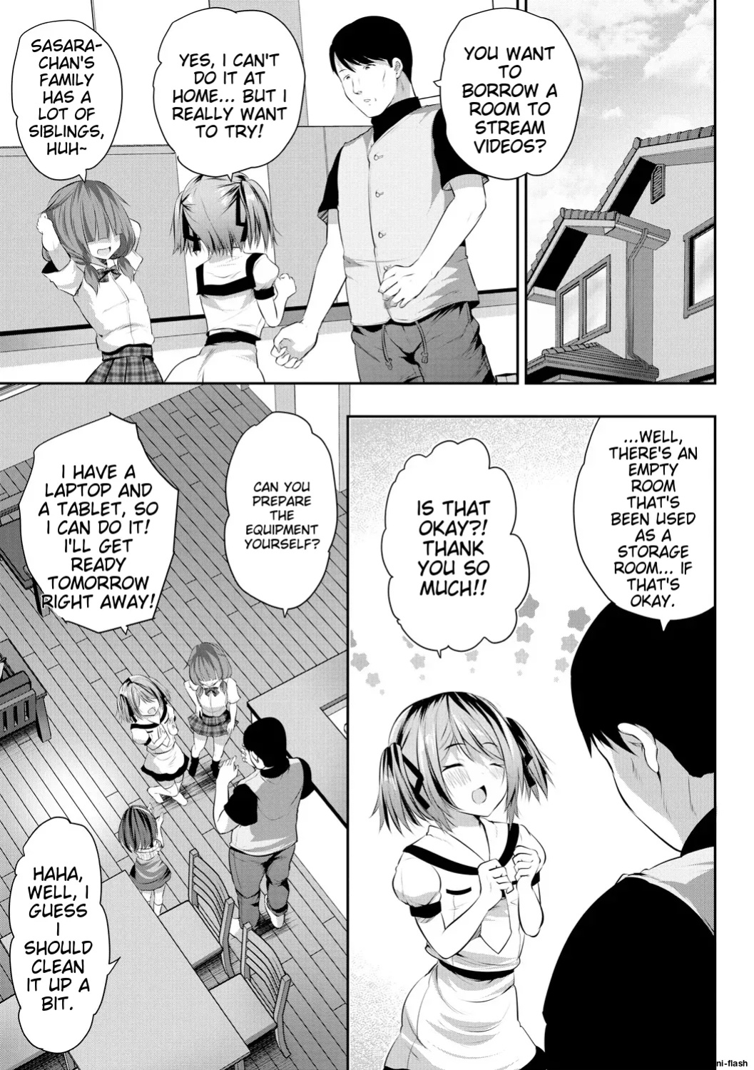 [Souda-Gumi] Ouchi Harem ~Musume no Tomodachi ga Sekkyokuteki sugiru~ [MTL]