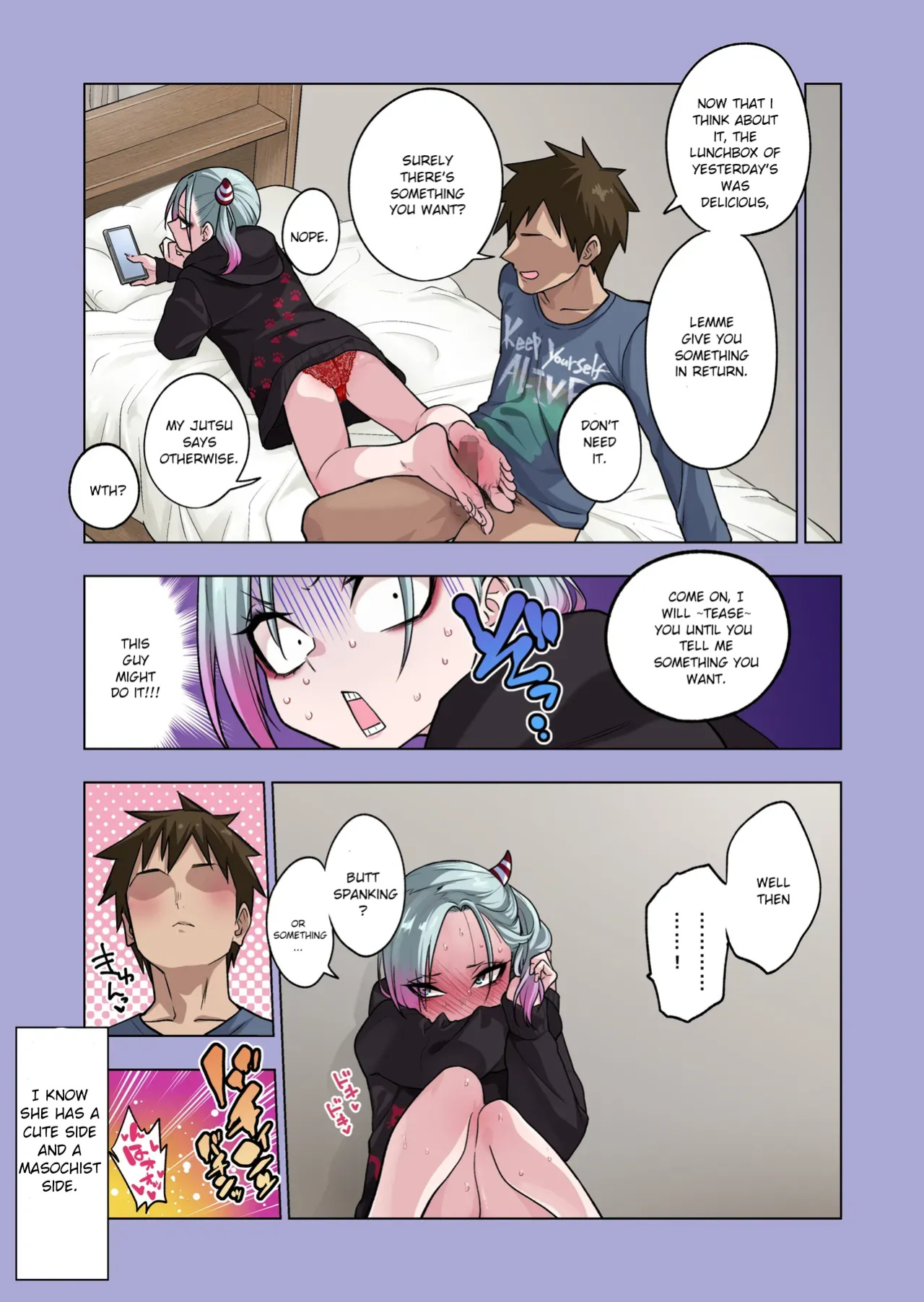 If you play with the tsun tsun Yanke A-chan's weak nipples, she'll do anything you want 3. / Tsuntsun Yankee-chan wa Yowayowa Chikubi o Ijireba Kekkou Nandemo Yarasete Kureru 3