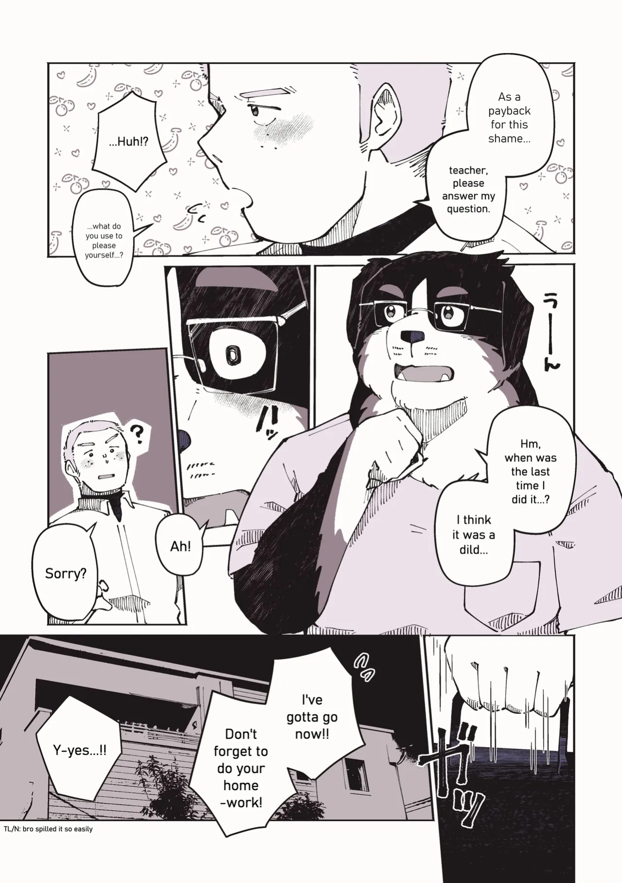 [Sawch_Cls] Troy-sensei, The Home Tutor Dog [ENG]