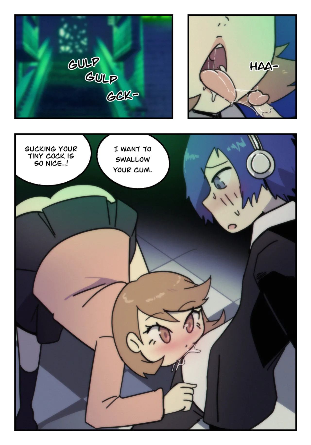 [Hasselnut] Persona 3 cuck comic