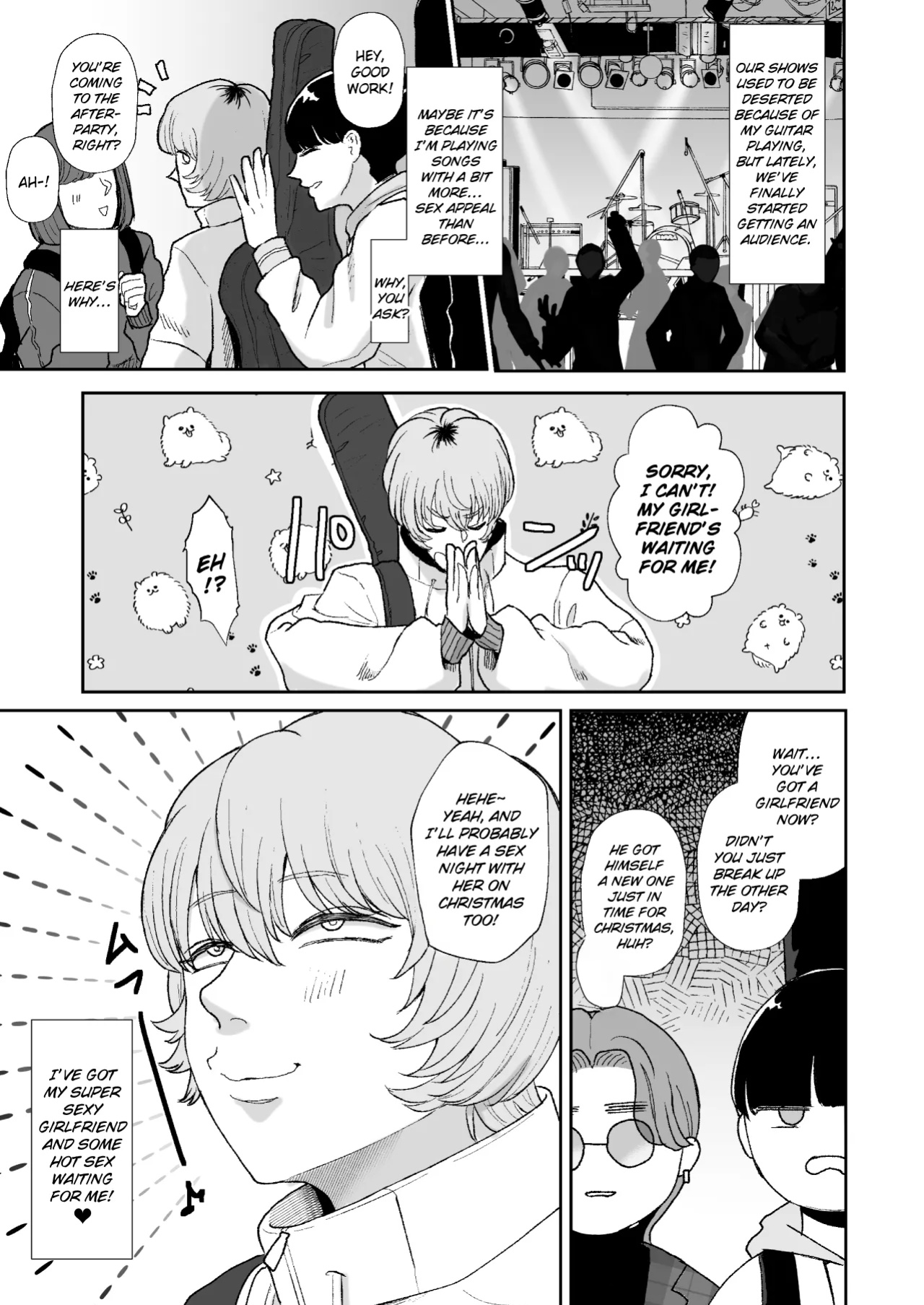 [Okuchi no Okuchi (Watari Kaoru)] Boku wa Maso ga Daikoubutsu na Onee-san no Omocha | I’m the Toy of a Masochist’s Lover Onee-san