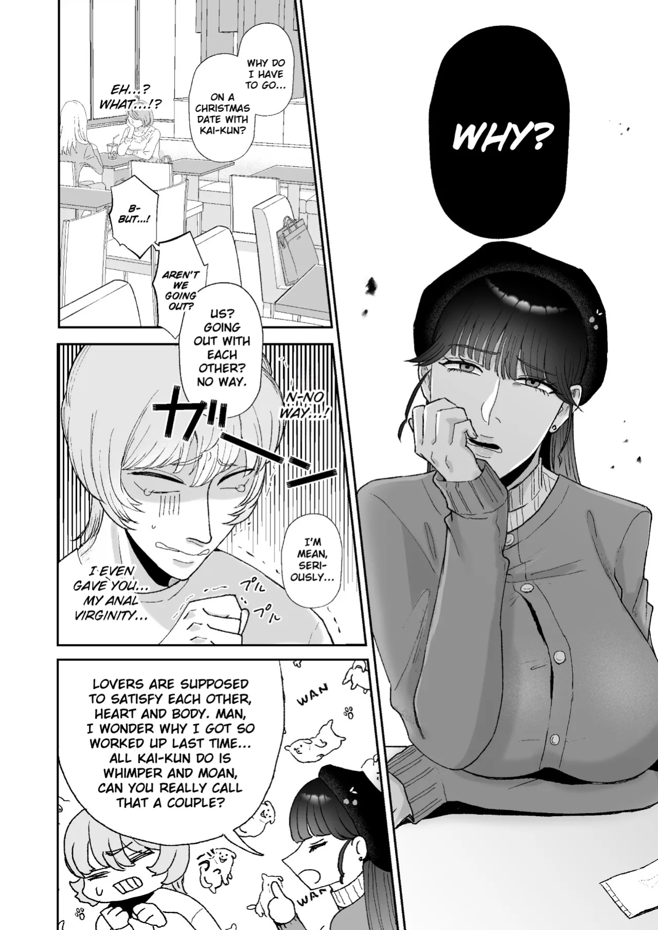 [Okuchi no Okuchi (Watari Kaoru)] Boku wa Maso ga Daikoubutsu na Onee-san no Omocha | I’m the Toy of a Masochist’s Lover Onee-san