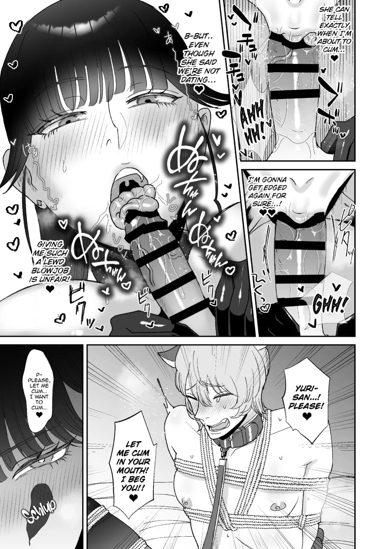 [Okuchi no Okuchi (Watari Kaoru)] Boku wa Maso ga Daikoubutsu na Onee-san no Omocha | I’m the Toy of a Masochist’s Lover Onee-san
