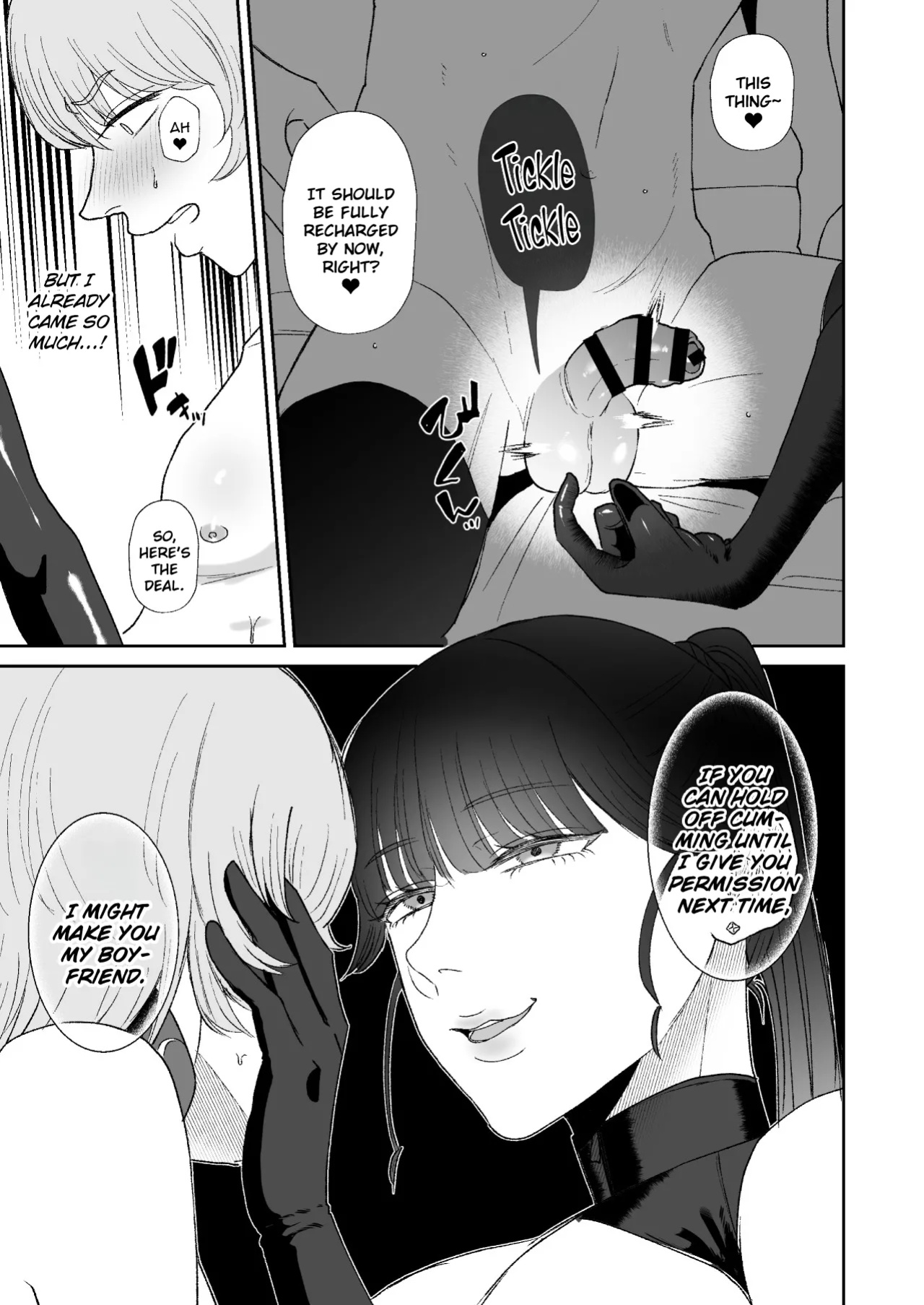 [Okuchi no Okuchi (Watari Kaoru)] Boku wa Maso ga Daikoubutsu na Onee-san no Omocha | I’m the Toy of a Masochist’s Lover Onee-san