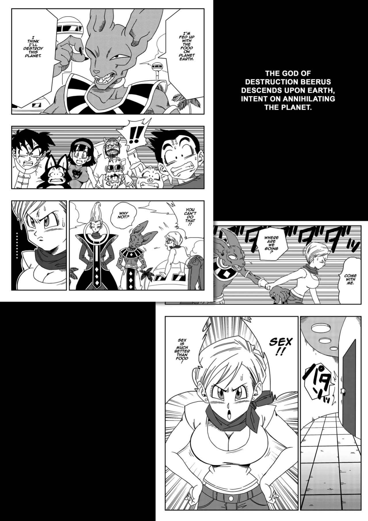 [Yamamoto] No one can go against Beerus! (Dragon Ball Super) [Censored]