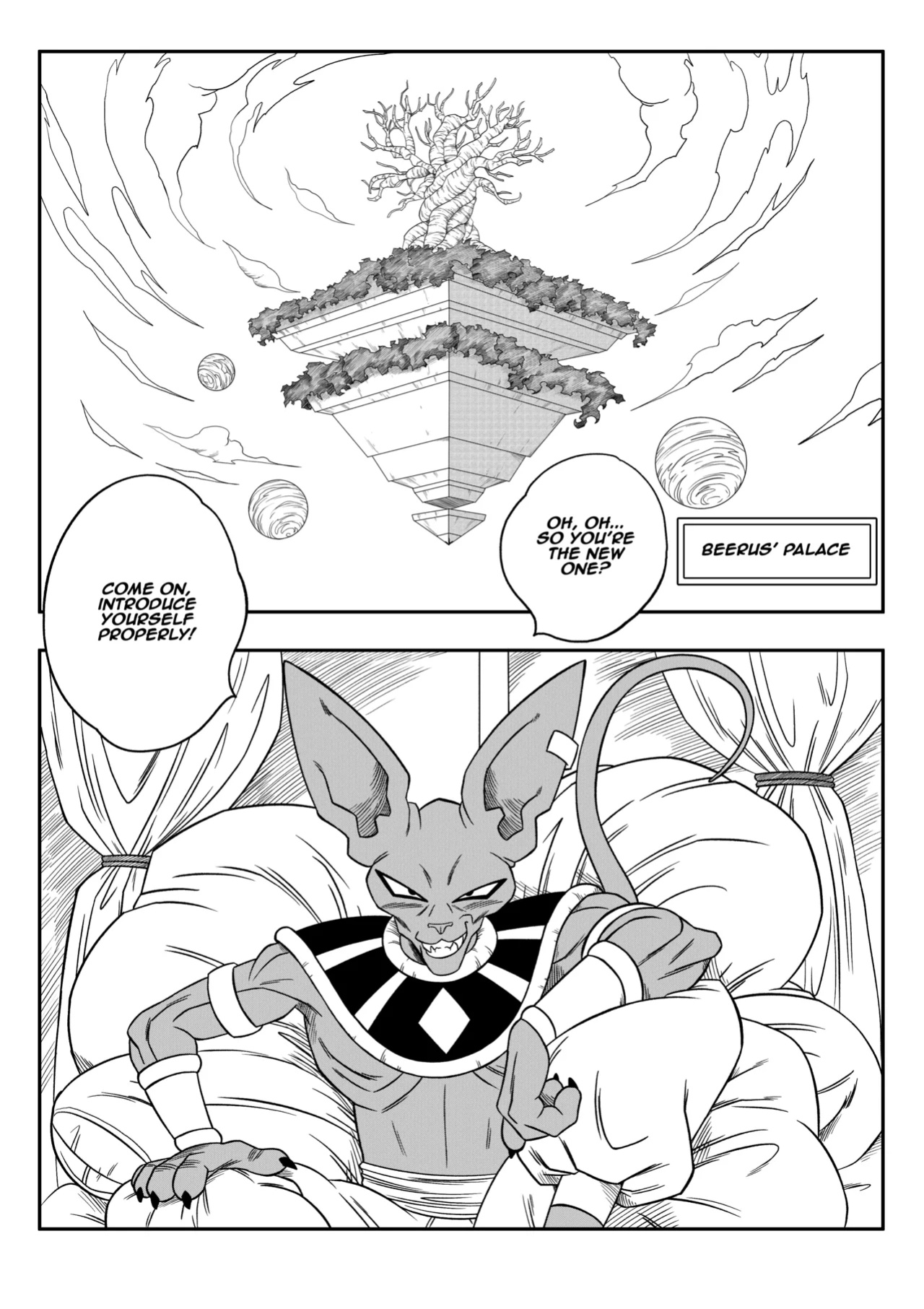[Yamamoto] No one can go against Beerus! (Dragon Ball Super) [Censored]