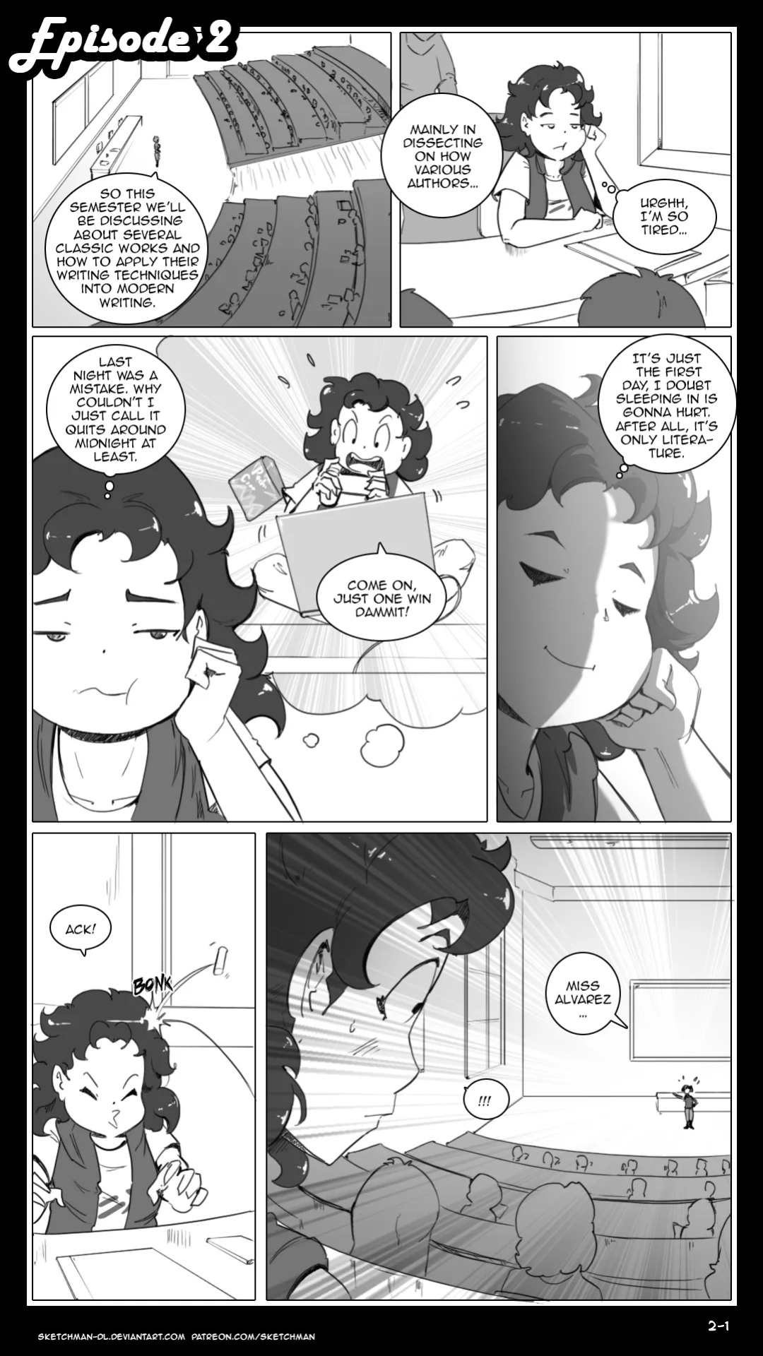 Sketchman new comic