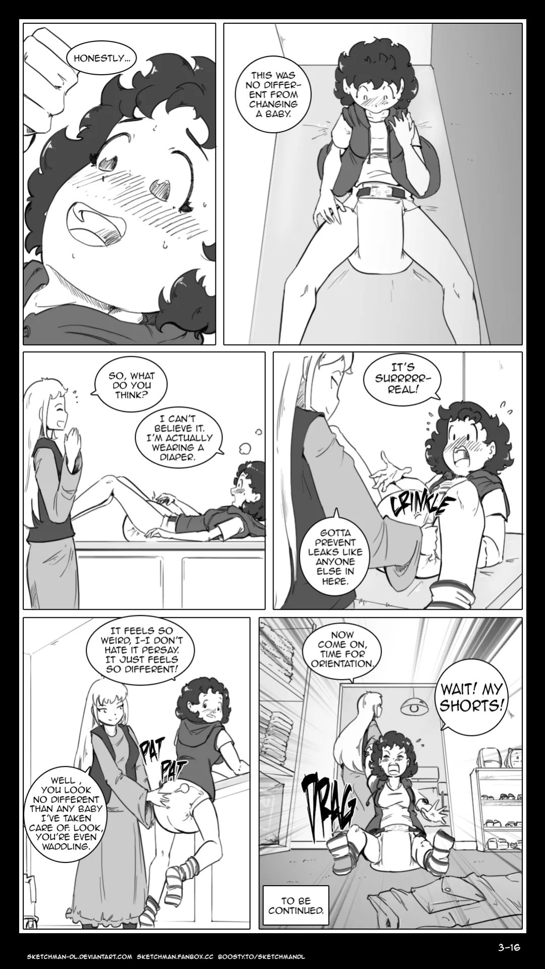 Sketchman new comic
