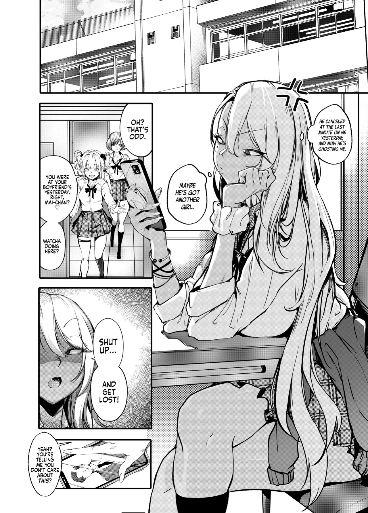 [Onkyu] Namaiki JK ga Wakaraserareru Hon | Putting a Cheeky Gyaru in Her Place [Colorized]