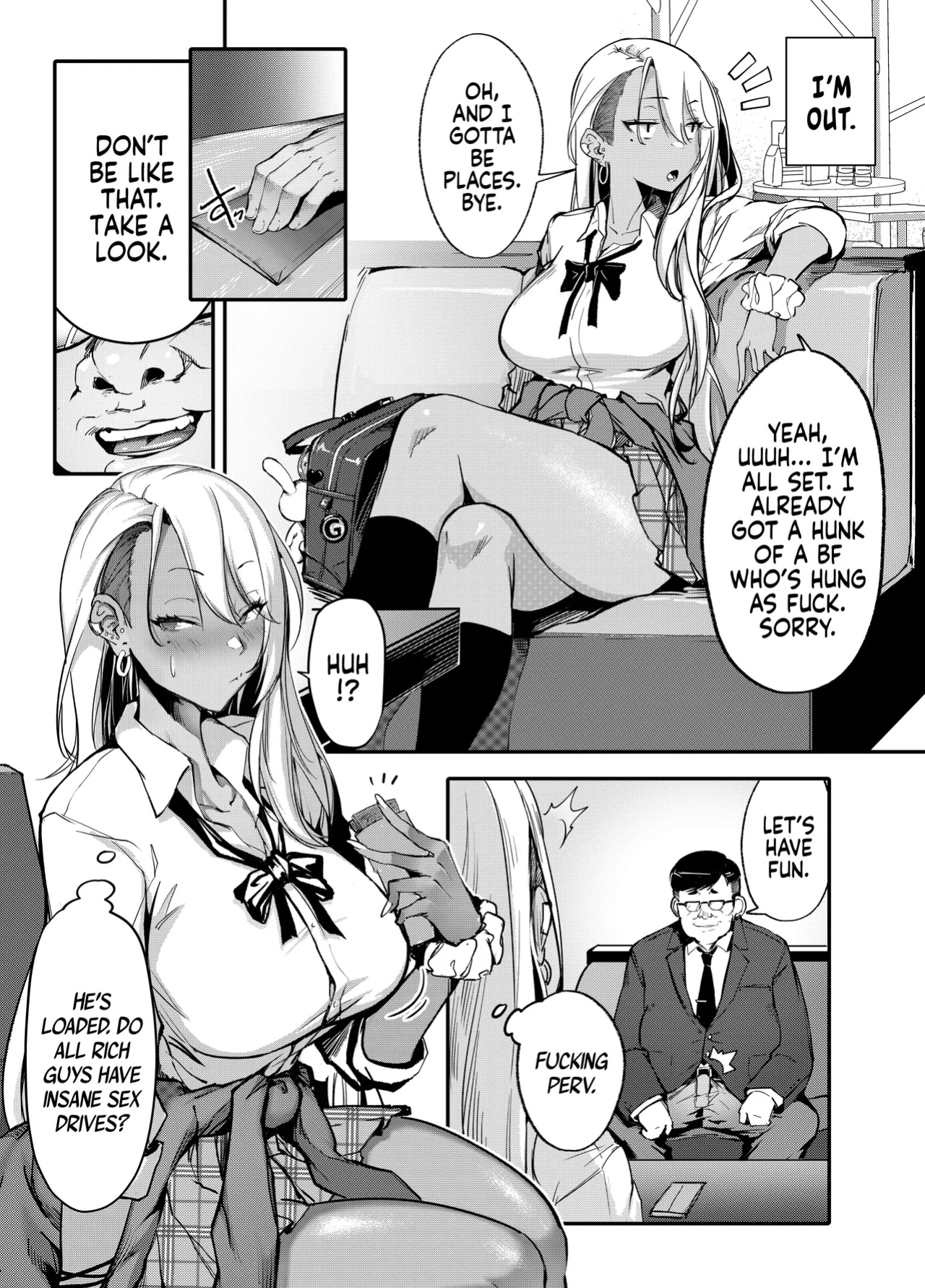 [Onkyu] Namaiki JK ga Wakaraserareru Hon | Putting a Cheeky Gyaru in Her Place [Colorized]