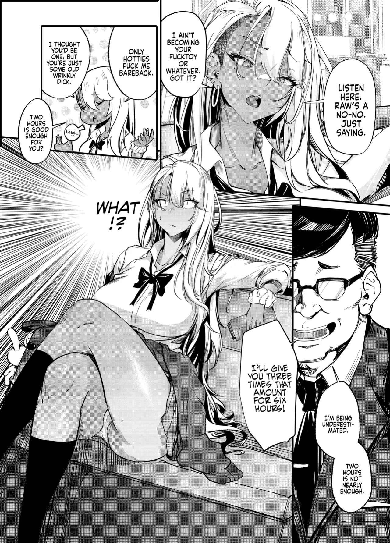 [Onkyu] Namaiki JK ga Wakaraserareru Hon | Putting a Cheeky Gyaru in Her Place [Colorized]