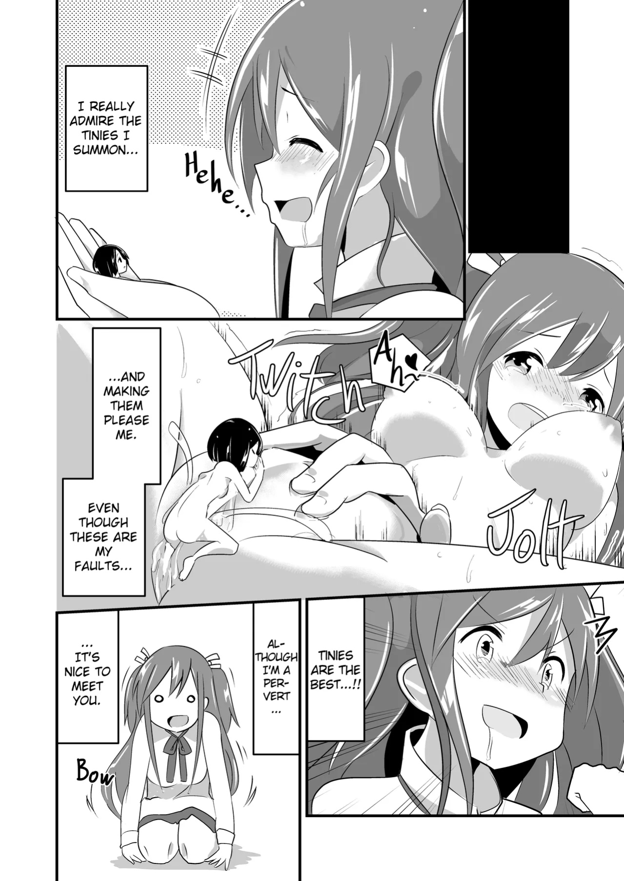 [ternotte (noneto)] Jikkakuchou Hokan no Mana