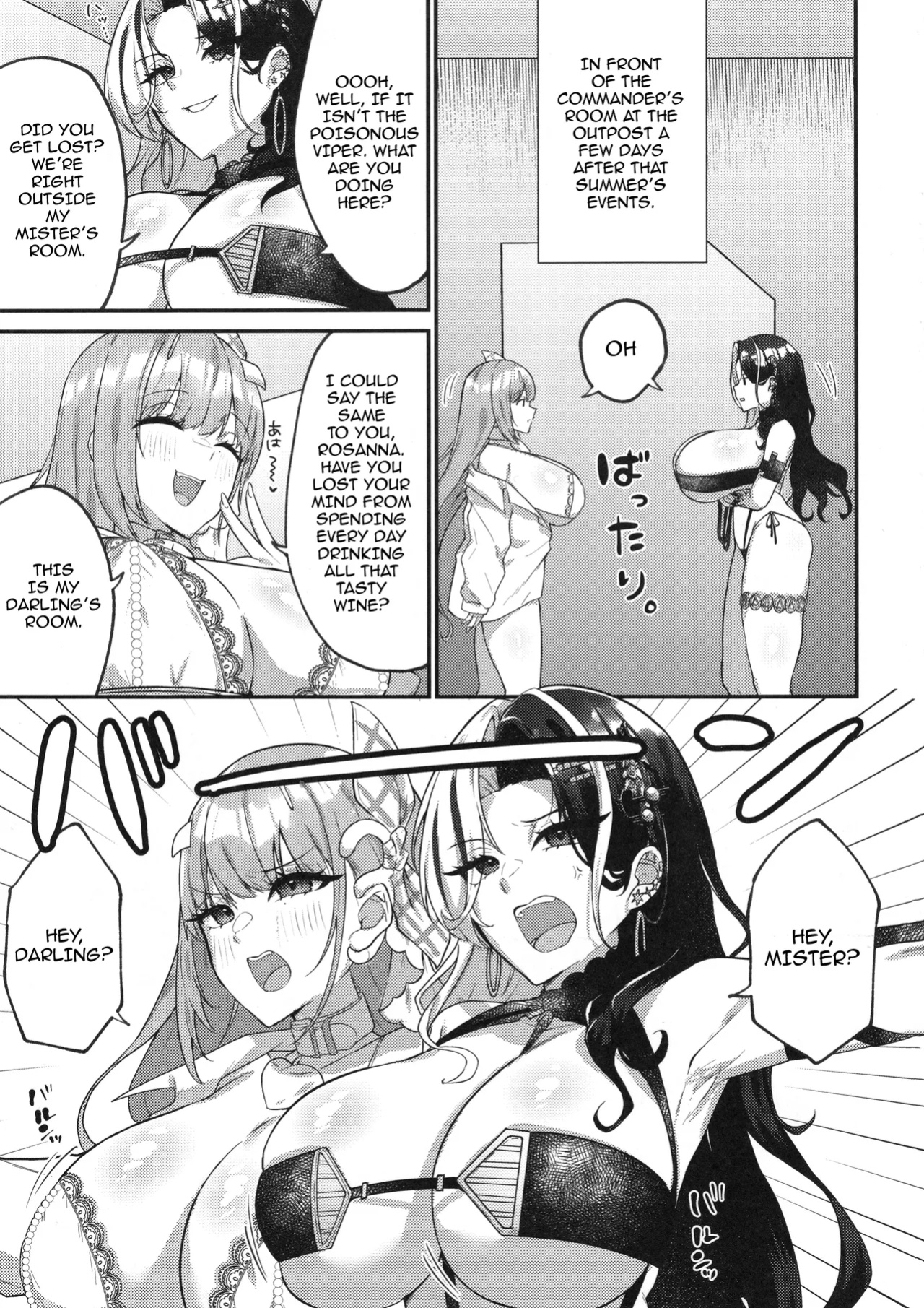 (C105) [Chocolate Jam (Morino Koala)] Nee, Mister? Darling? / Hey, Mister