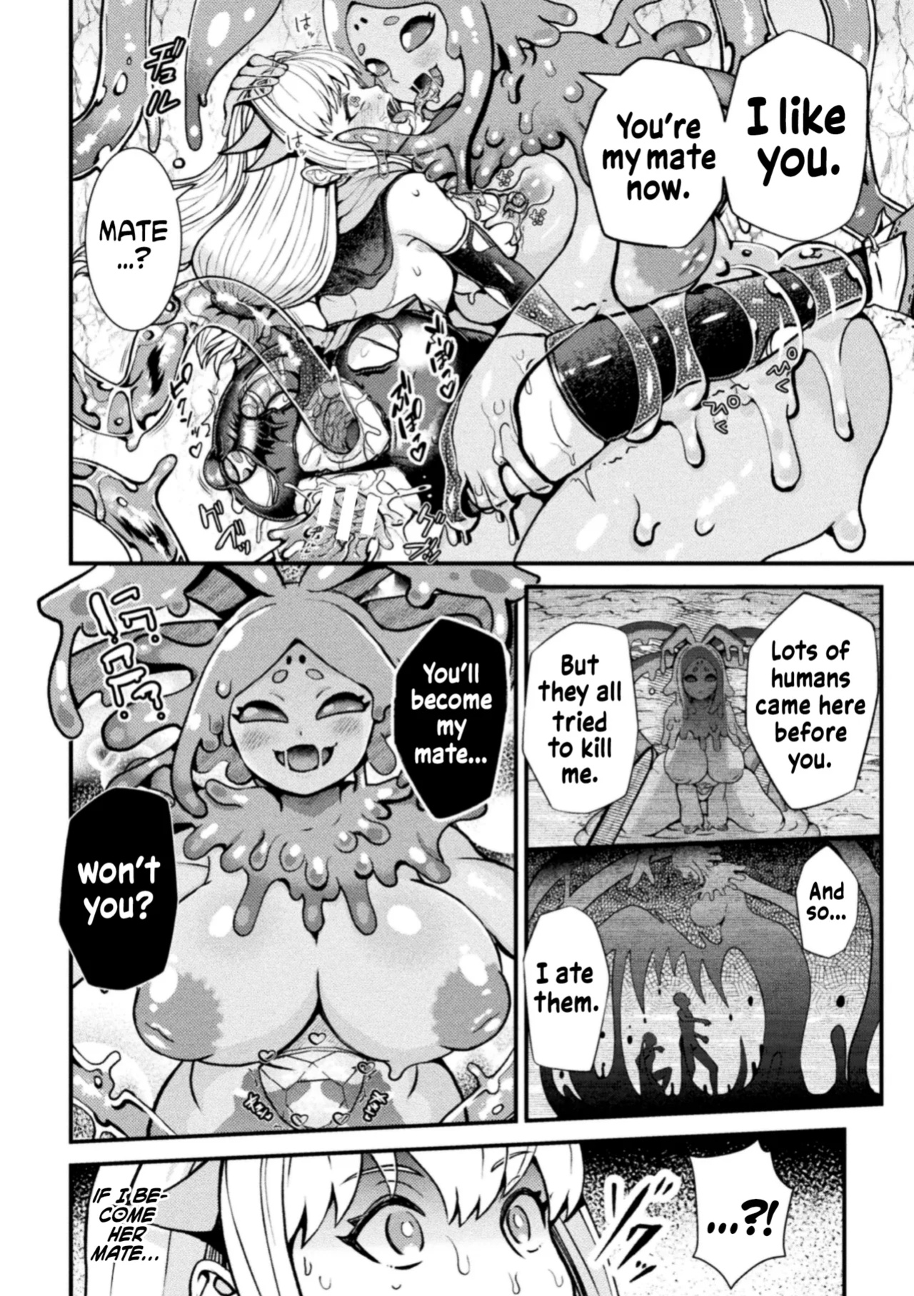 [Chifuyu Appleton] Jewelry Slime ni Miirareta Boukensha | An Adventurer Gets Wooed by a Jewel Slime (2D Comic Magazine Ishukan Yuri Ecchi Vol. 2) [Kinsei Translations]