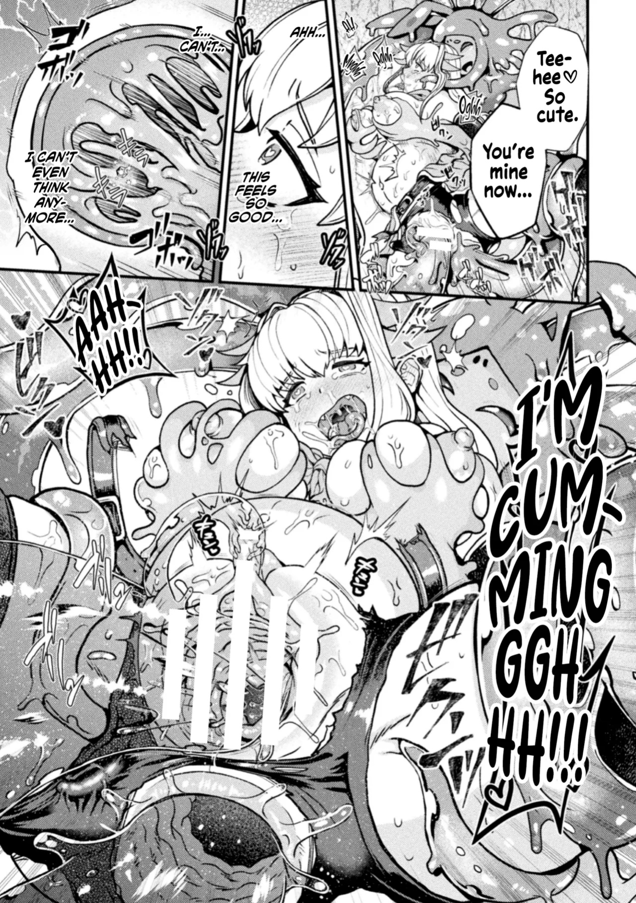 [Chifuyu Appleton] Jewelry Slime ni Miirareta Boukensha | An Adventurer Gets Wooed by a Jewel Slime (2D Comic Magazine Ishukan Yuri Ecchi Vol. 2) [Kinsei Translations]