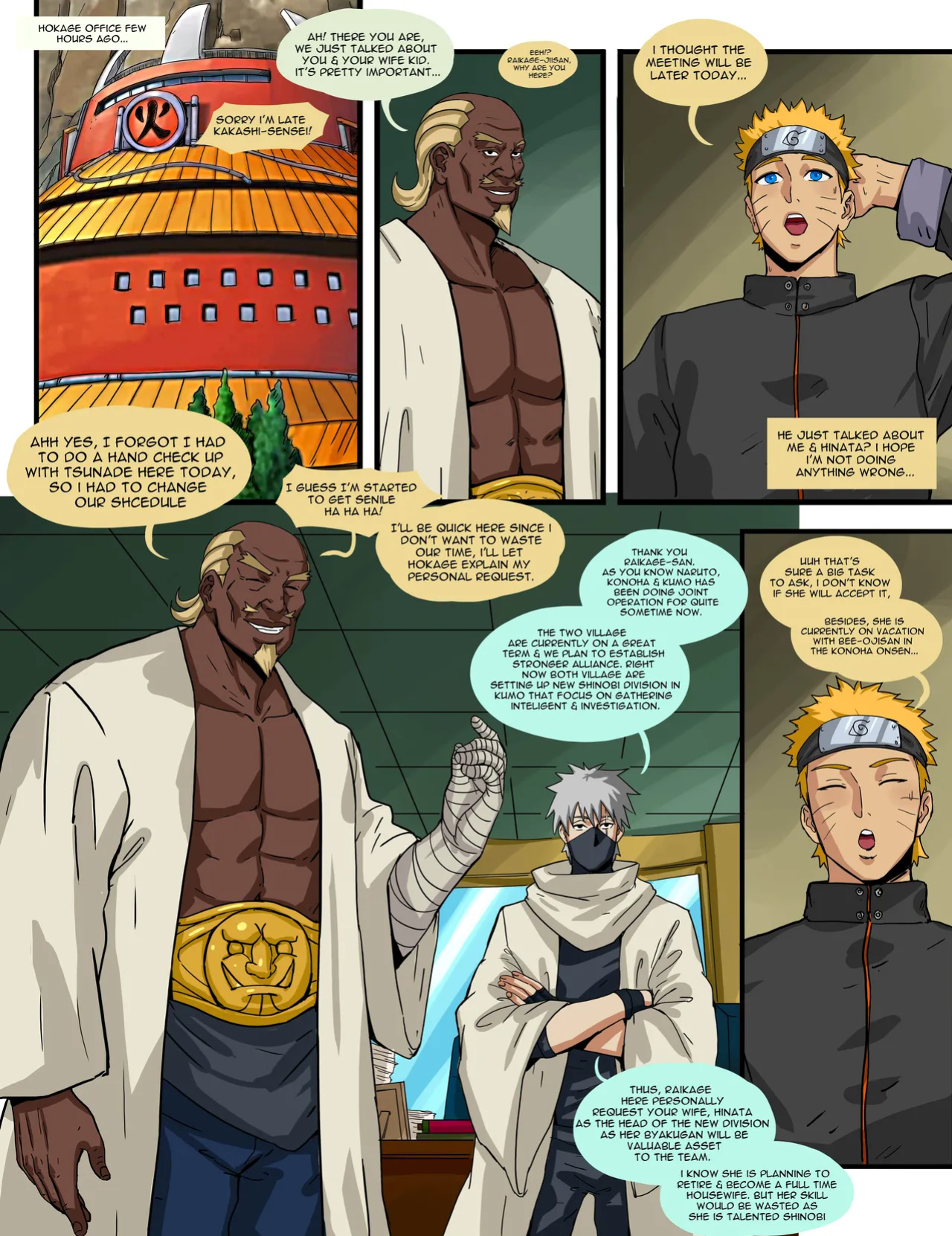 Konoha Shinobi's Affair 1-3 english