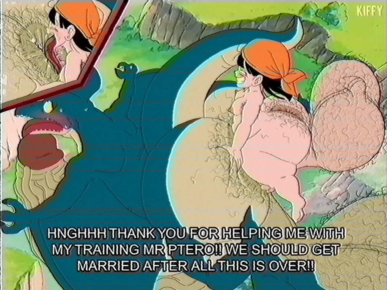 [Kiffy] A Flying Fuck! Pan's Rigourous Training (Dragon Ball GT)