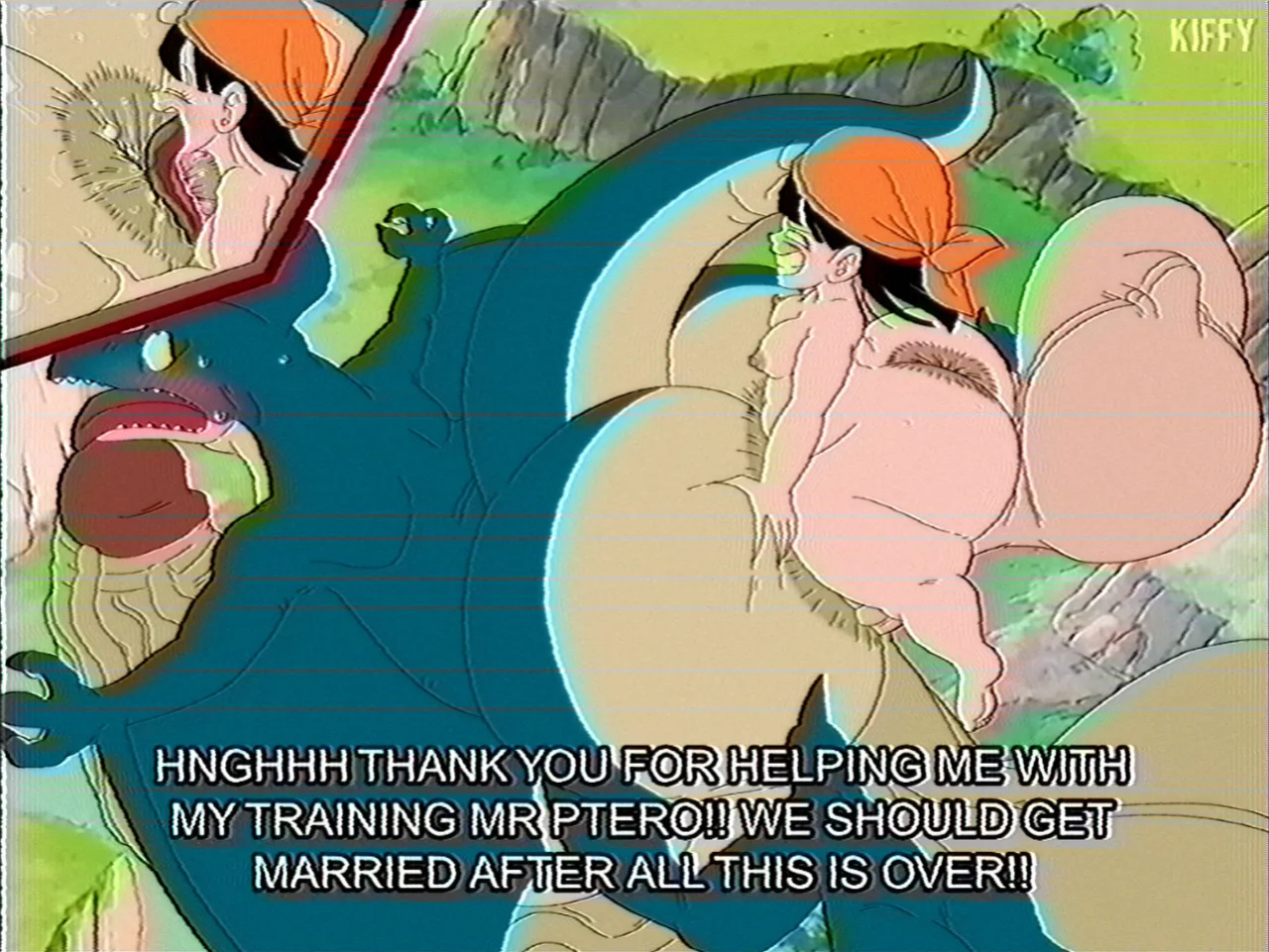 [Kiffy] A Flying Fuck! Pan's Rigourous Training (Dragon Ball GT)