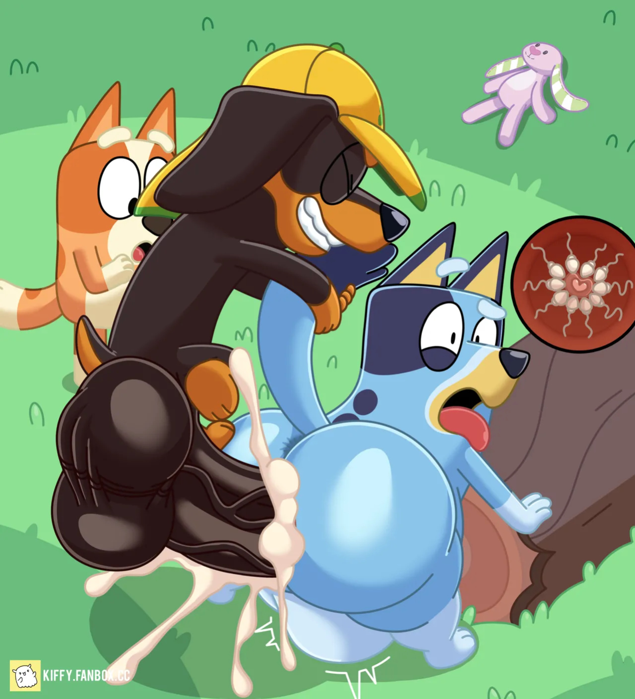 [Kiffy] Bluey and Snickers (Bluey)